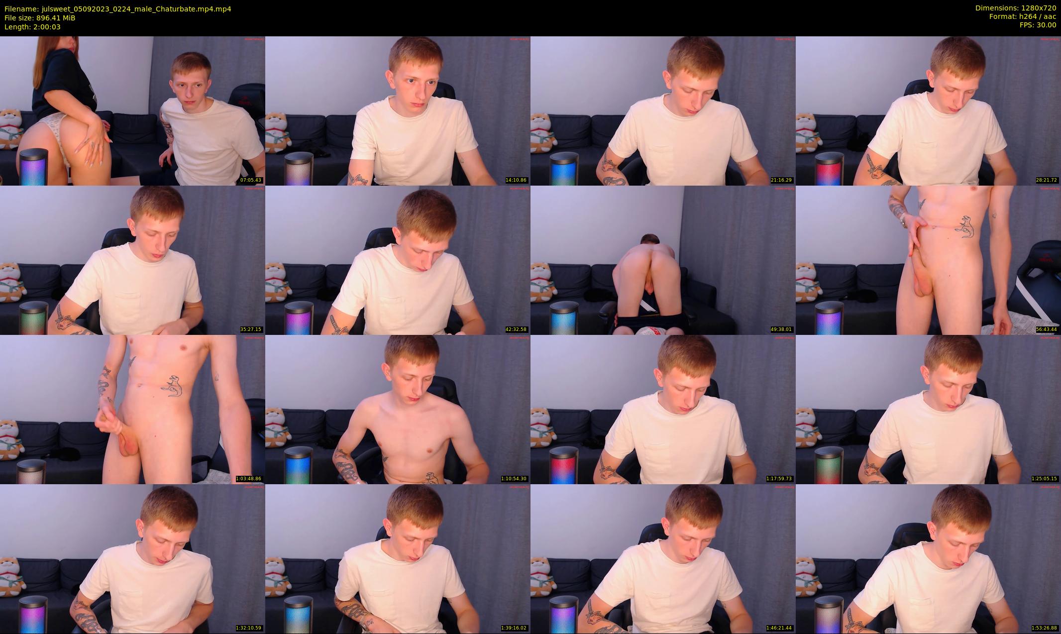 julsweet — 121 minute Chaturbate male cam show recording, 720p, Sep 5, 2023