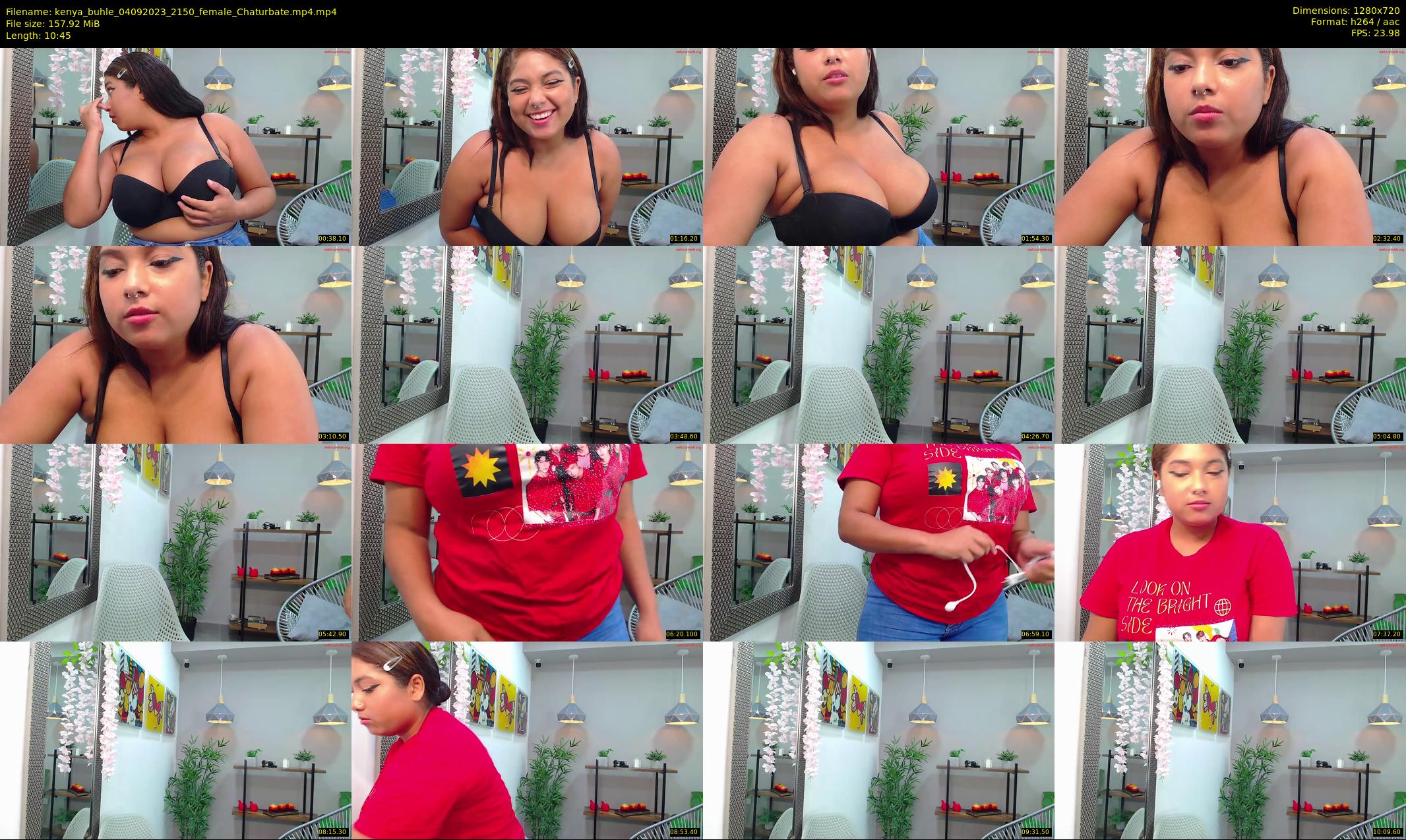 kenya_buhle — 11 minute Chaturbate female cam show recording, 720p, Sep 4, 2023