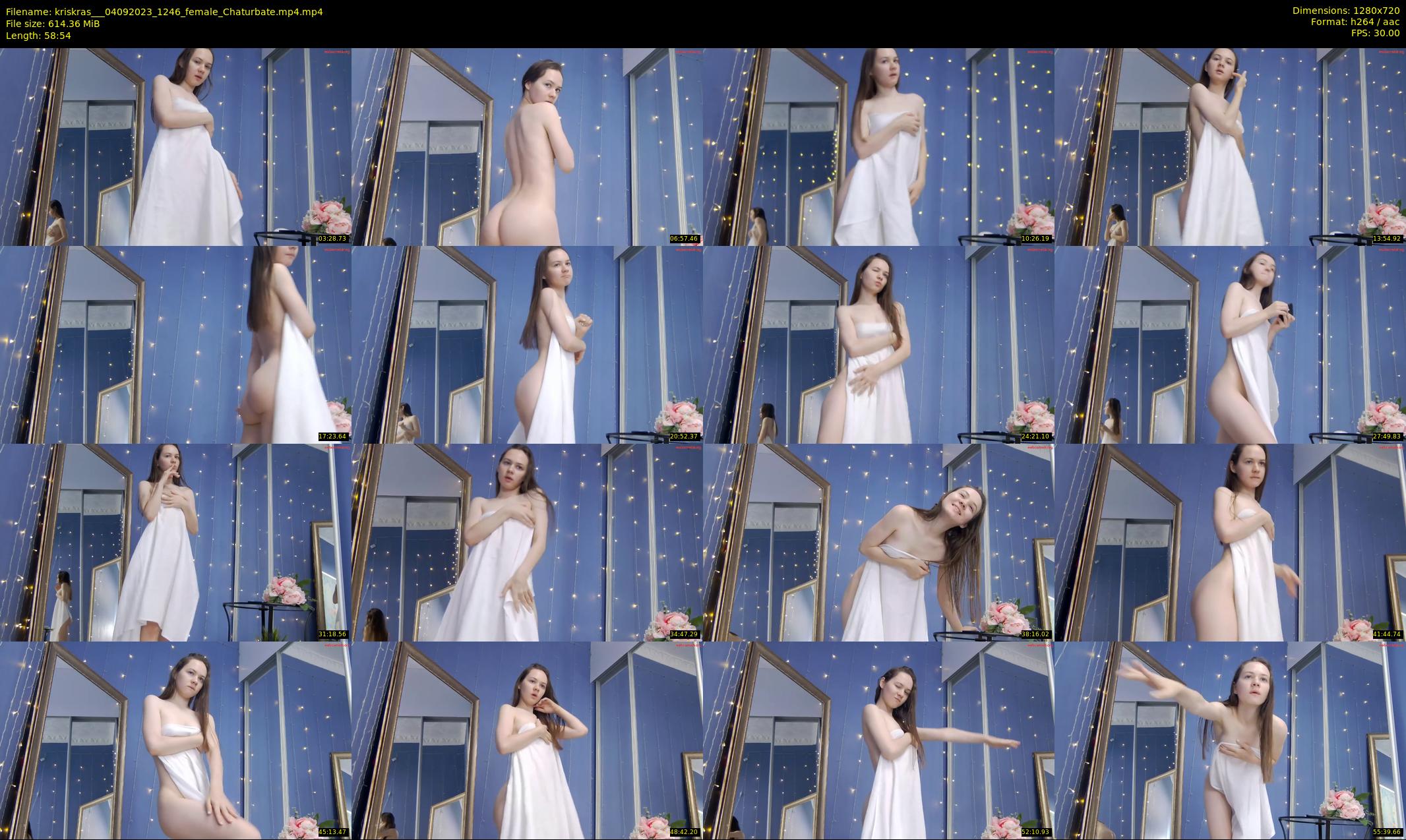 kriskras__ — 59 minute Chaturbate female cam show recording, 720p, Sep 4, 2023