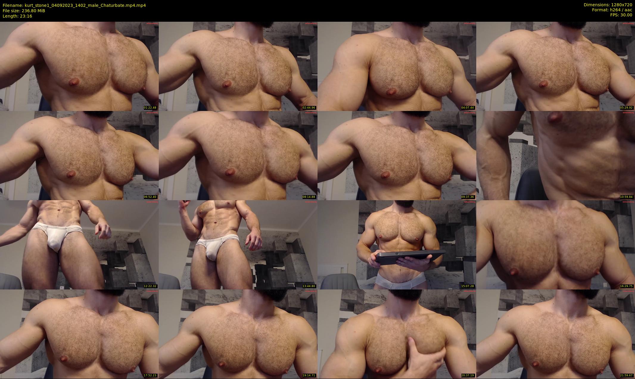 kurt_stone1 — 24 minute Chaturbate male cam show recording, 720p, Sep 4, 2023