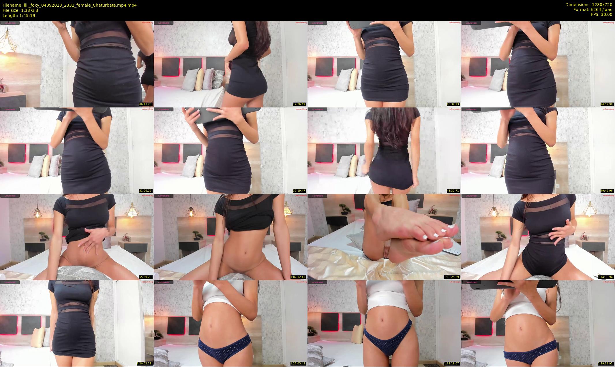 lili_foxy — 106 minute Chaturbate female cam show recording, 720p, Sep 4, 2023