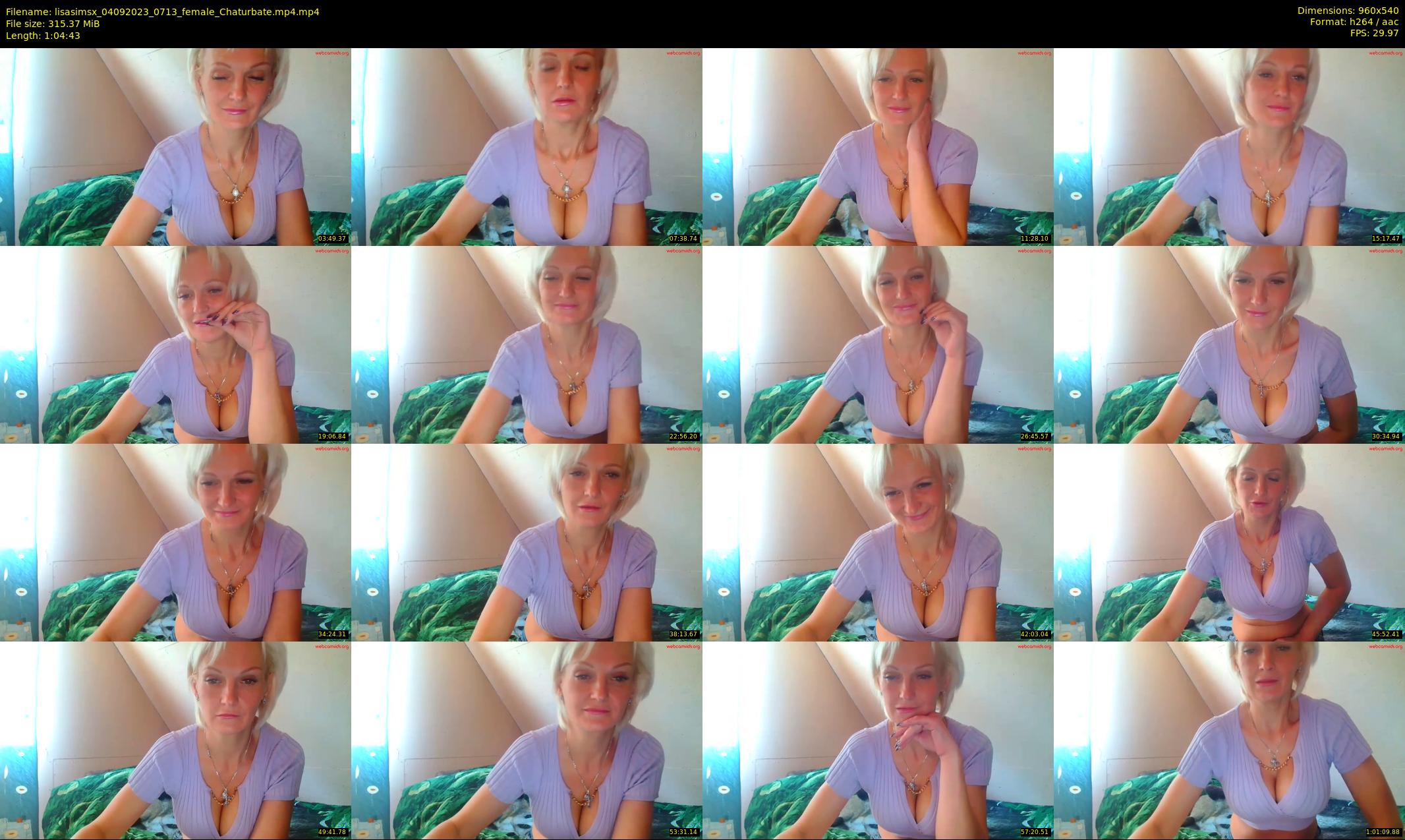 lisasimsx — 65 minute Chaturbate female cam show recording, 480p, Sep 4, 2023