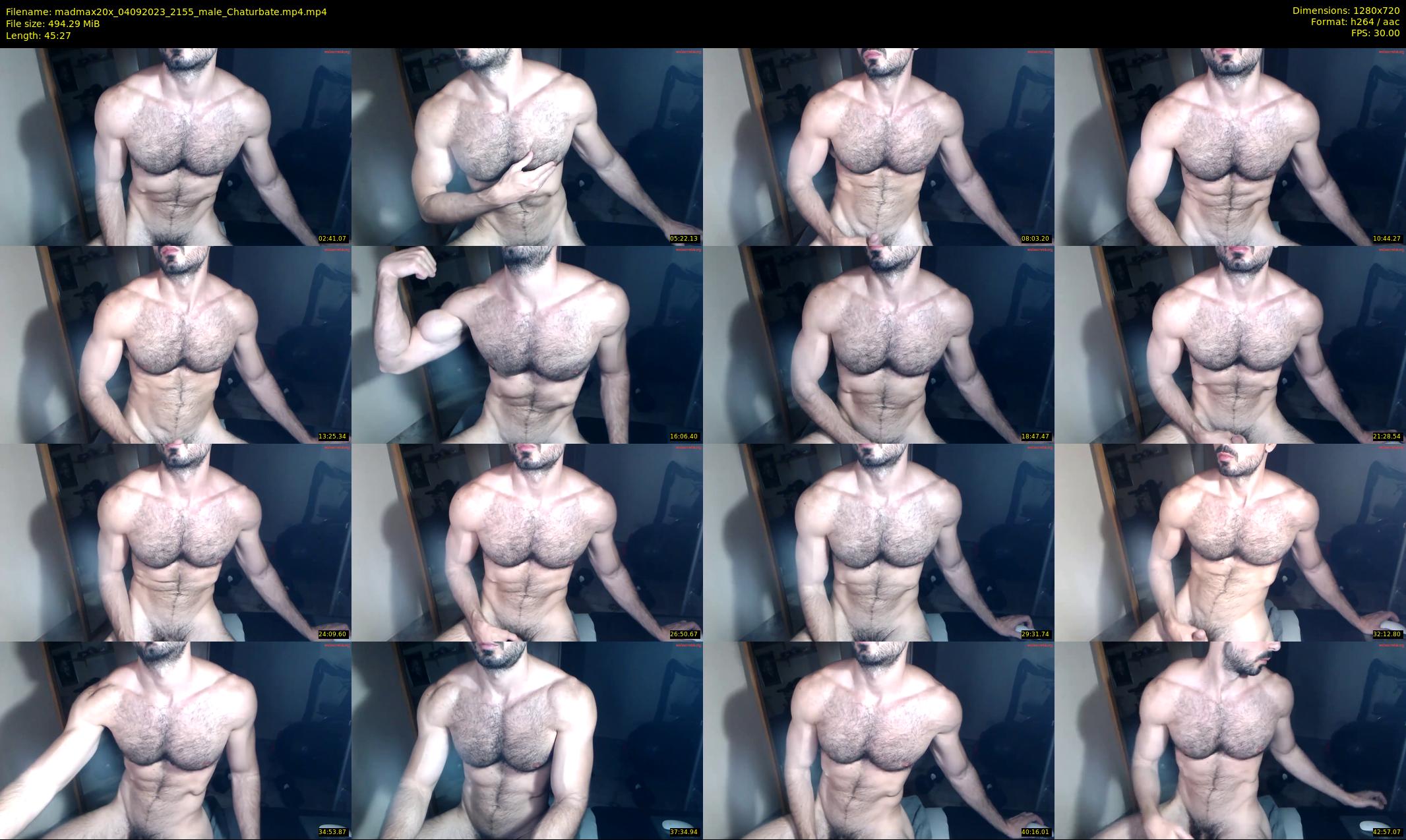 madmax20x — 46 minute Chaturbate male cam show recording, 720p, Sep 4, 2023