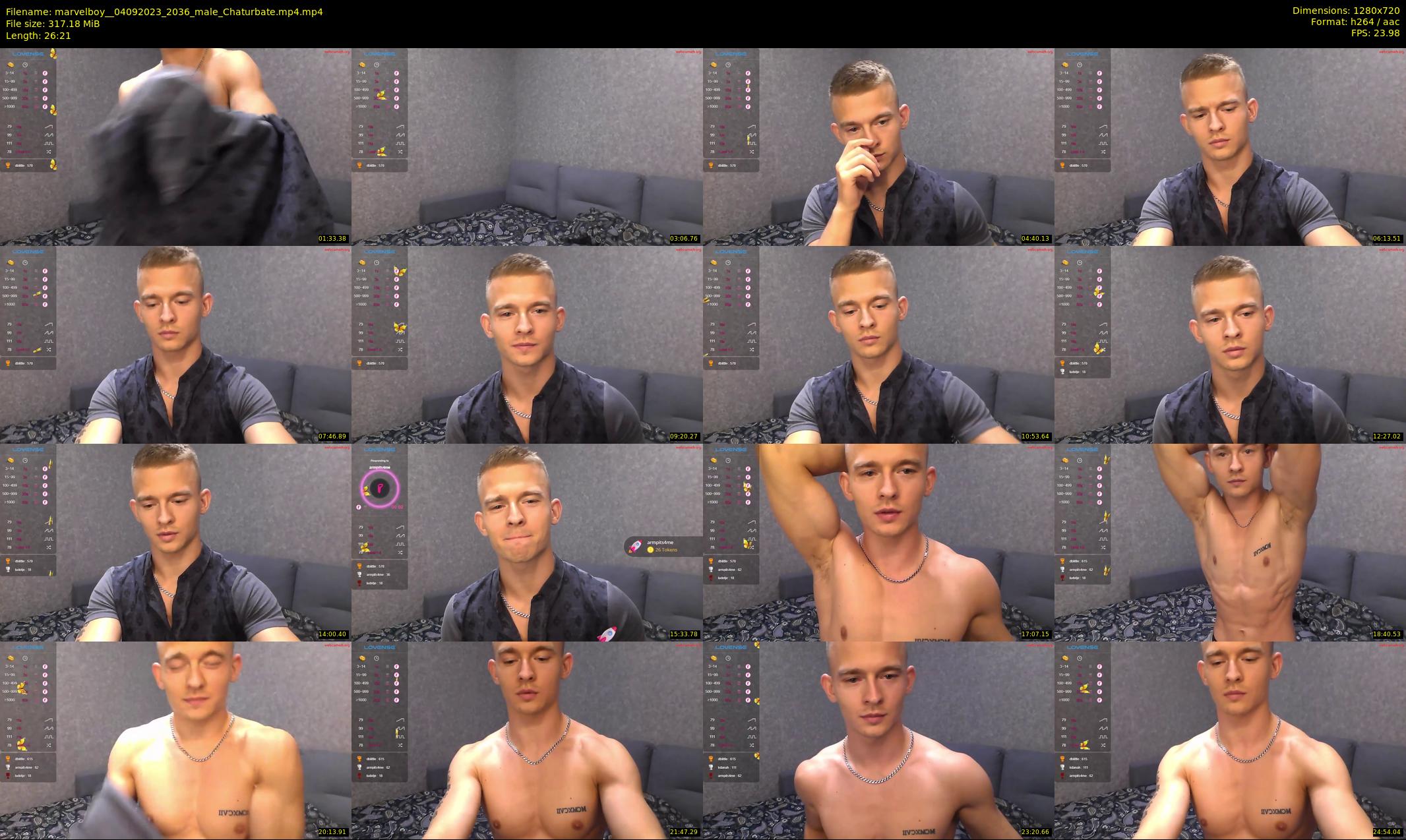 marvelboy_ — 27 minute Chaturbate male cam show recording, 720p, Sep 4, 2023