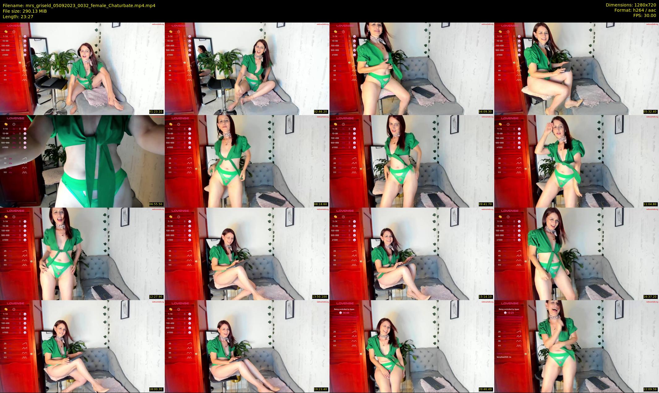 mrs_griseld — 24 minute Chaturbate female cam show recording, 720p, Sep 5, 2023