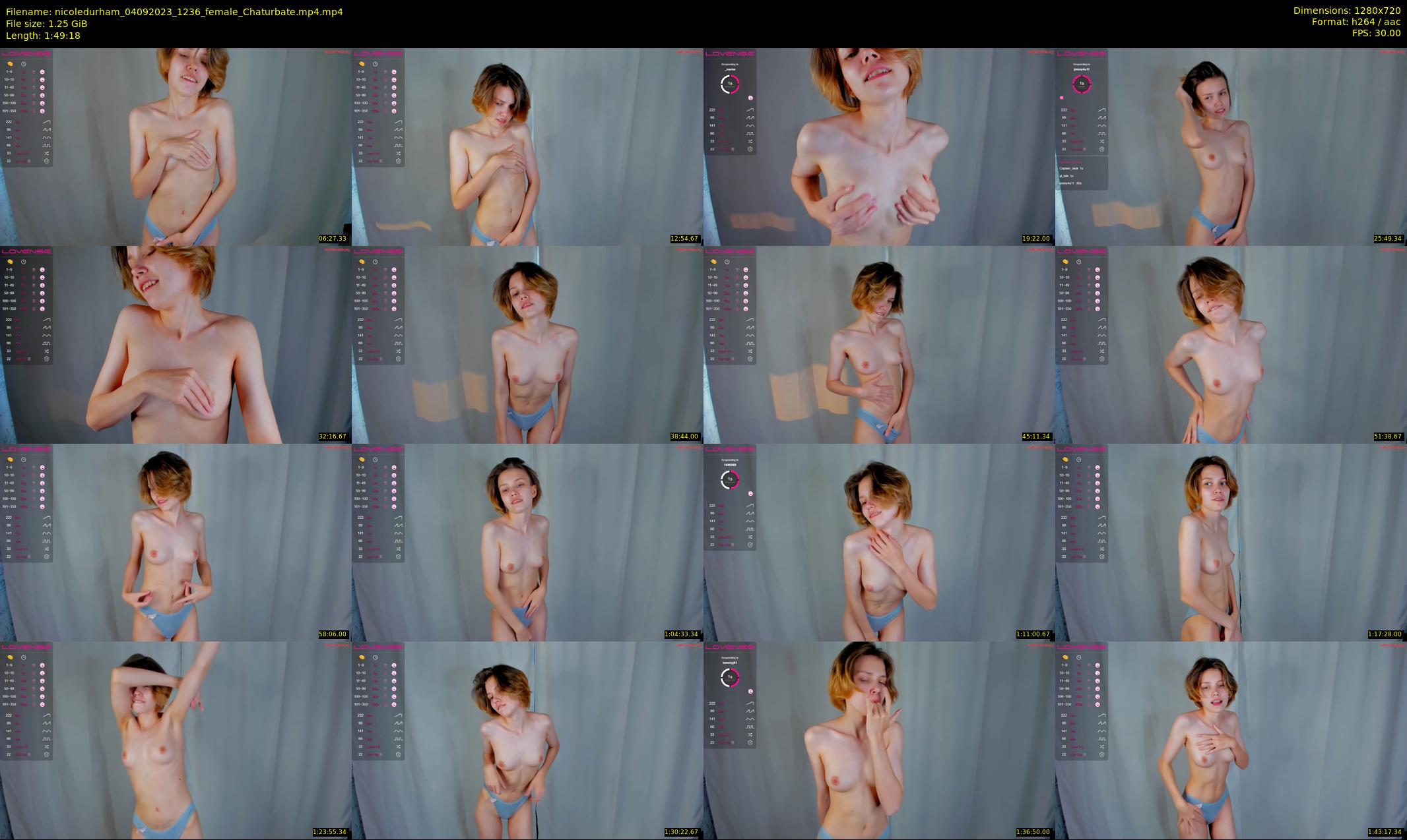 nicoledurham — 110 minute Chaturbate female cam show recording, 720p, Sep 4, 2023