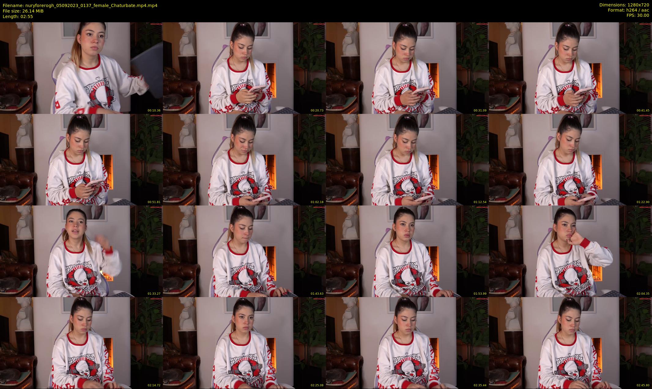 nuryforerogh — 3 minute Chaturbate female cam show recording, 720p, Sep 5, 2023