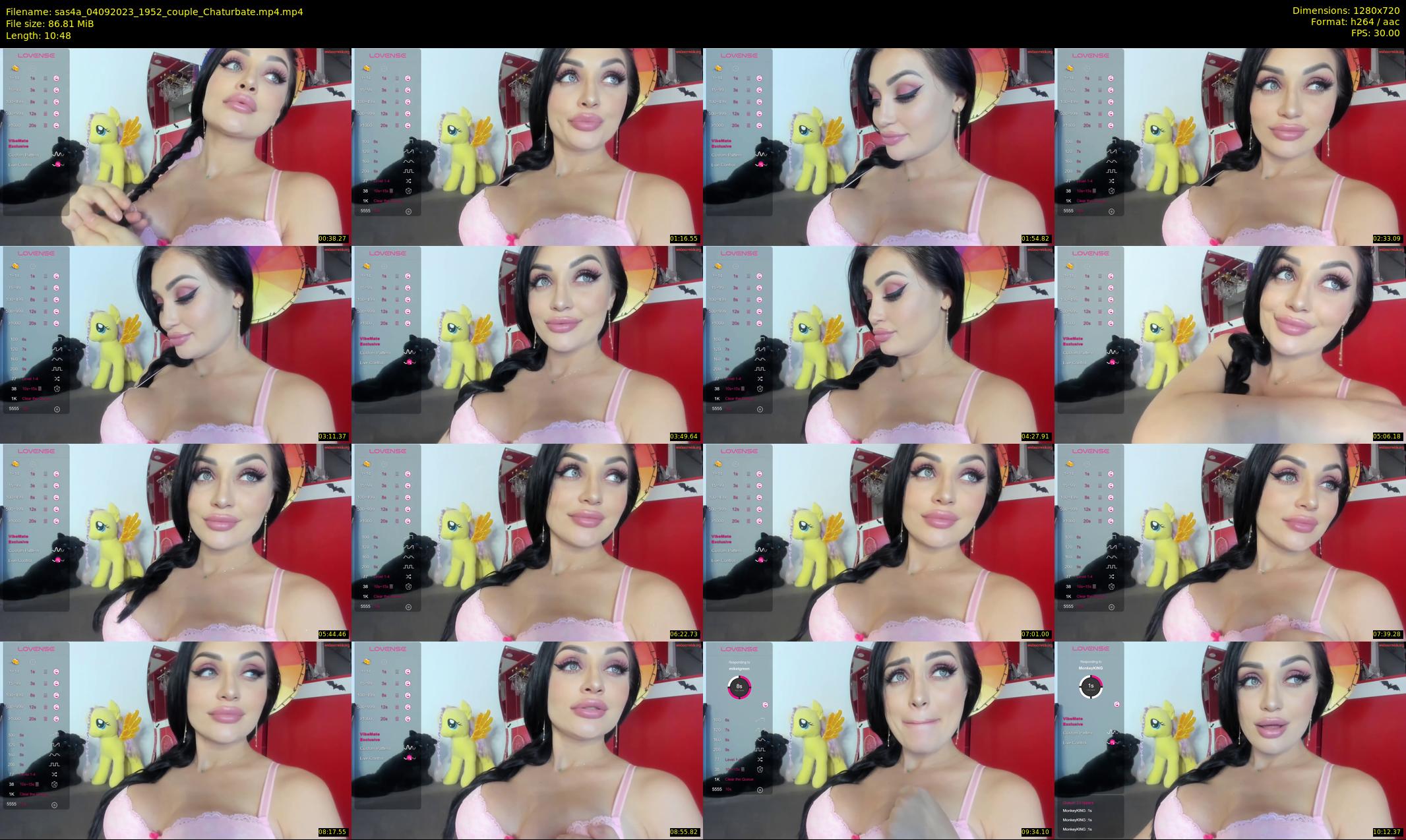 sas4a — 11 minute Chaturbate female cam show recording, 720p, Sep 4, 2023