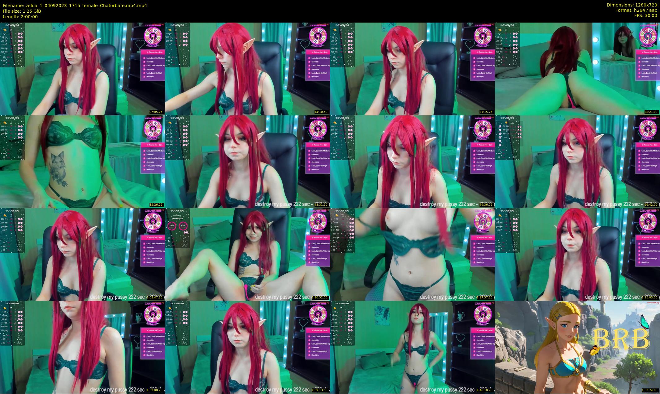 zelda_1 — 120 minute Chaturbate female cam show recording, 720p, Sep 4, 2023
