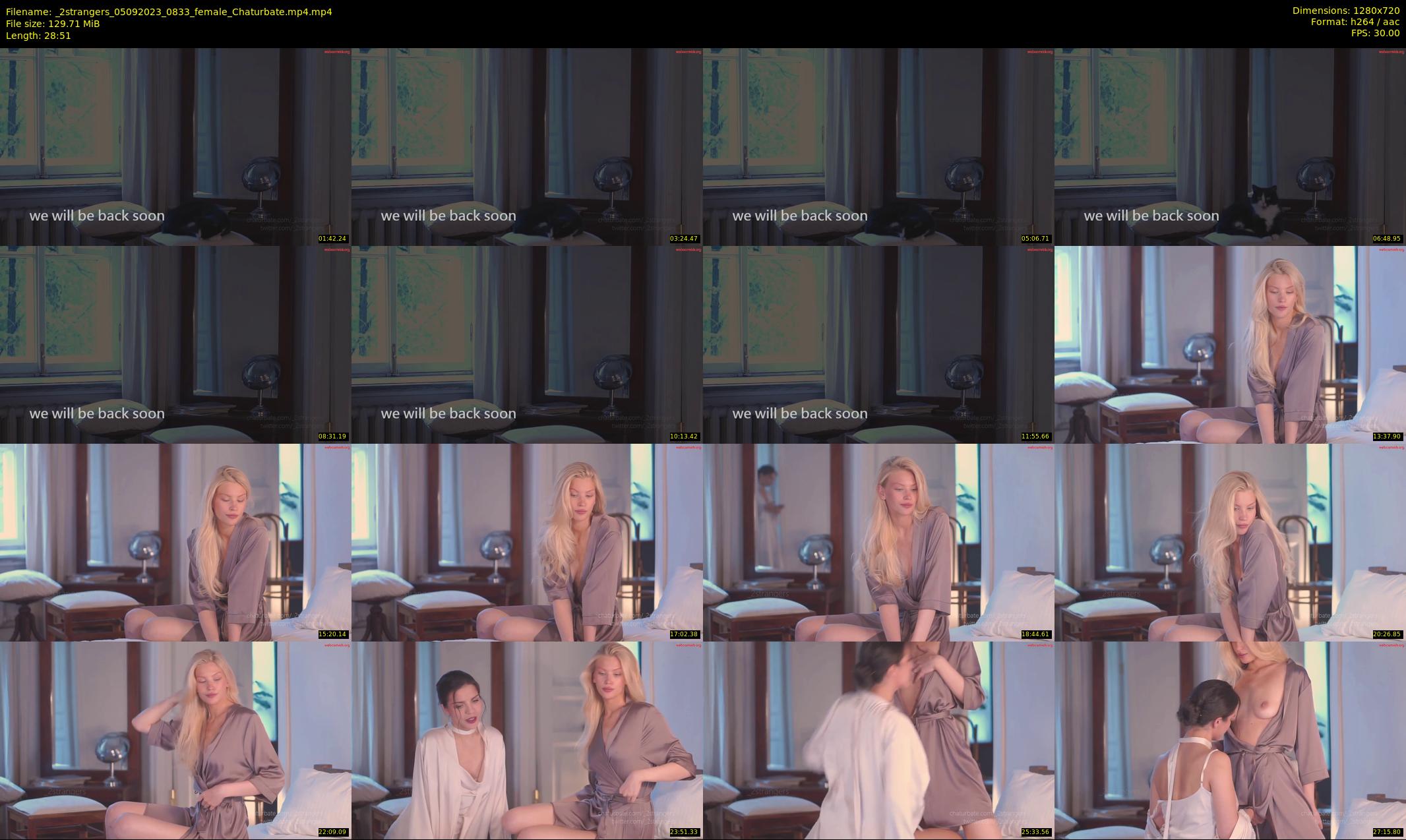 _2strangers — 29 minute Chaturbate couple cam show recording, 720p, Sep 5, 2023