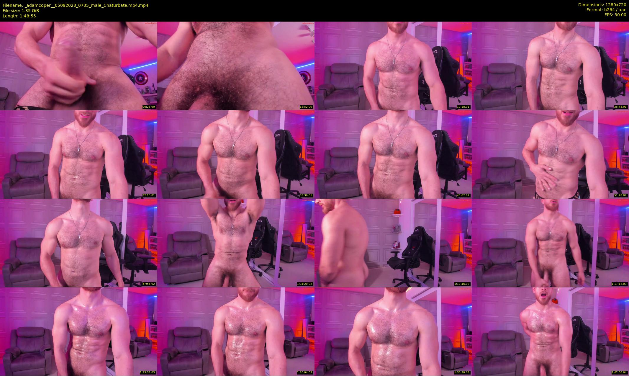 _adamcoper_ — 109 minute Chaturbate male cam show recording, 720p, Sep 5, 2023