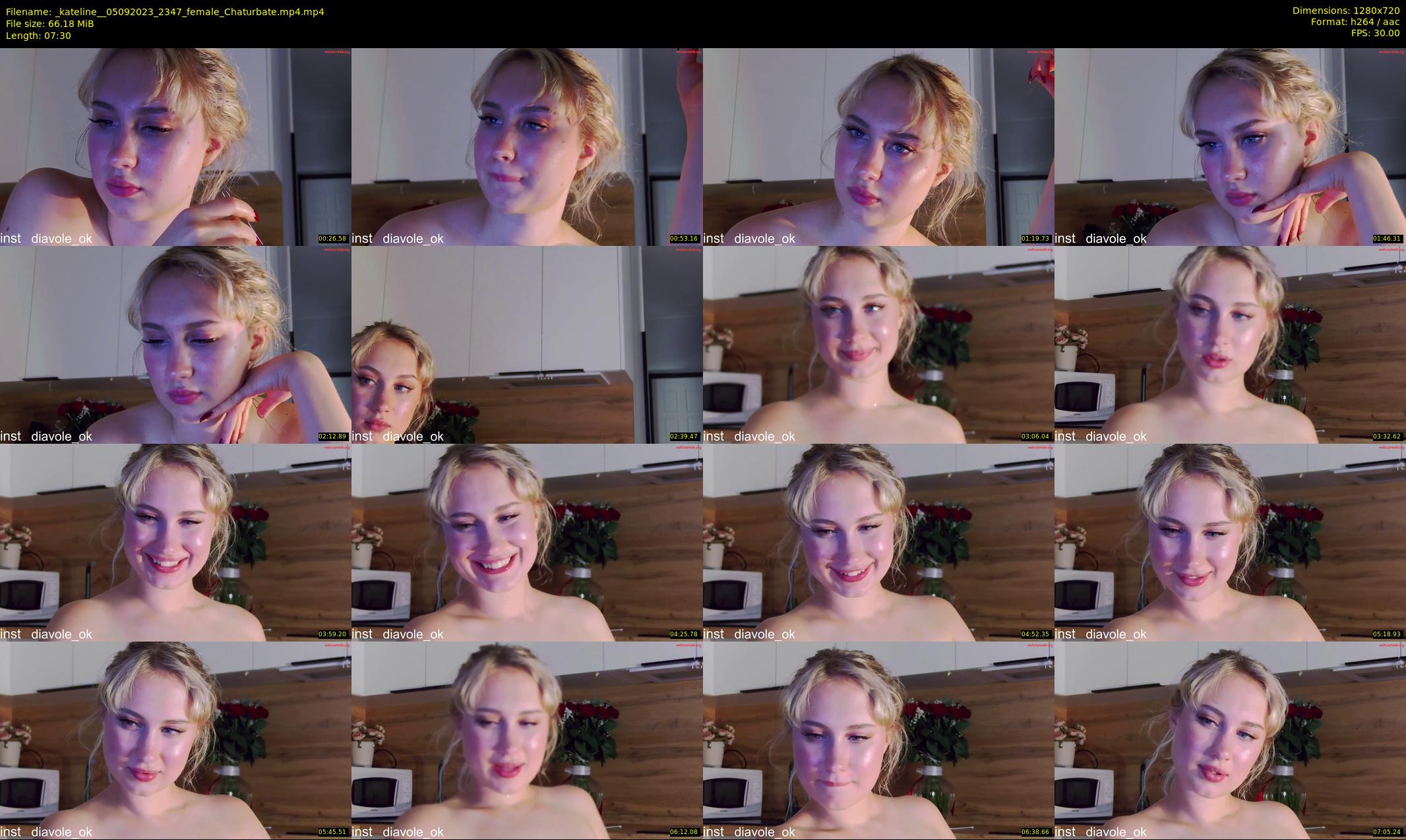 _kateline_ — 8 minute Chaturbate female cam show recording, 720p, Sep 5, 2023