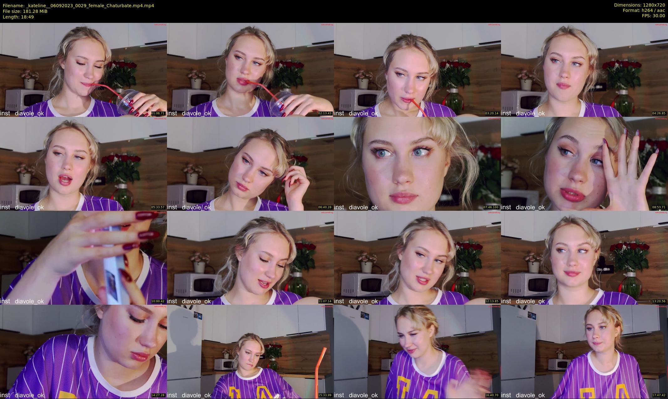 _kateline_ — 19 minute Chaturbate female cam show recording, 720p, Sep 6, 2023