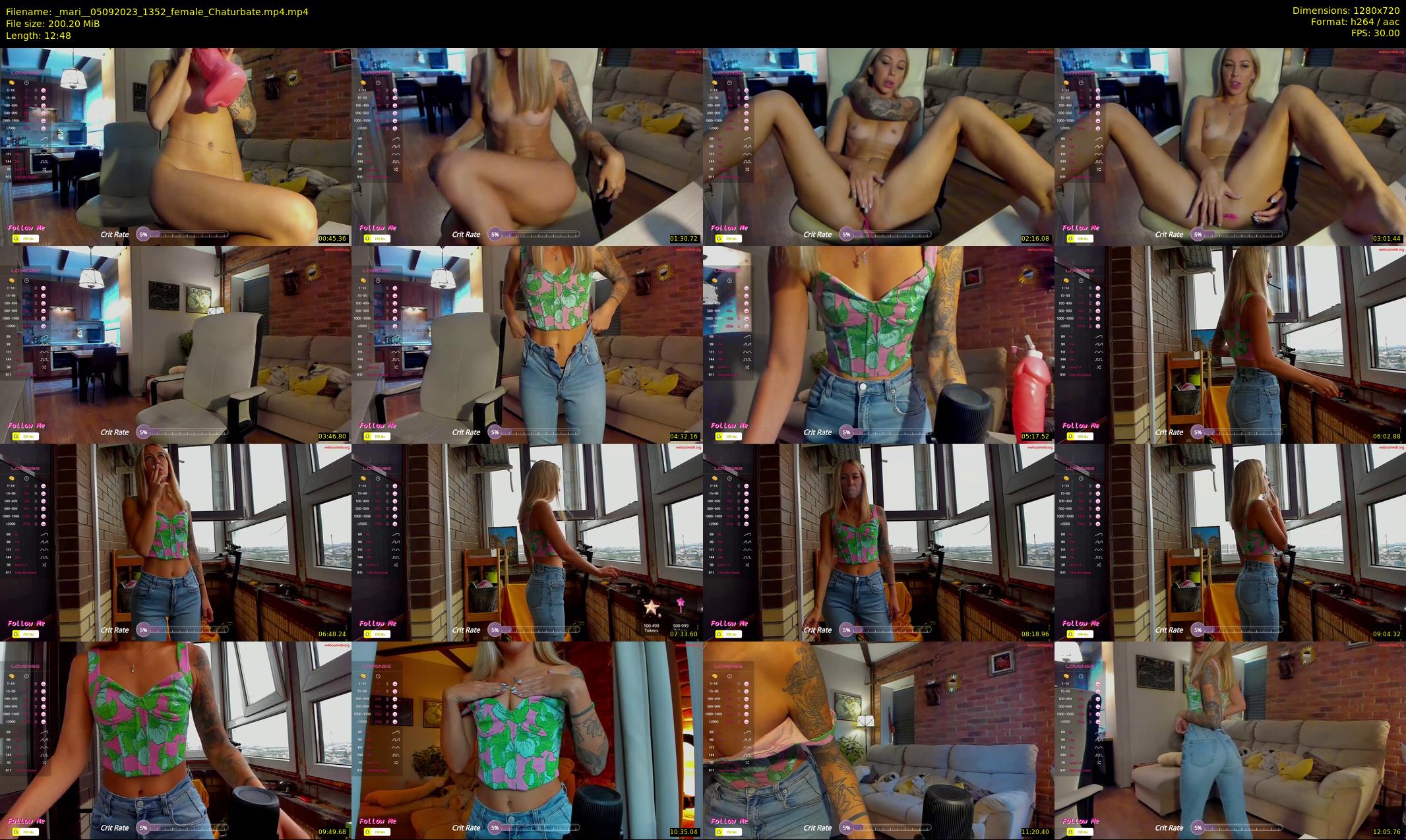_mari_ — 13 minute Chaturbate female cam show recording, 720p, Sep 5, 2023