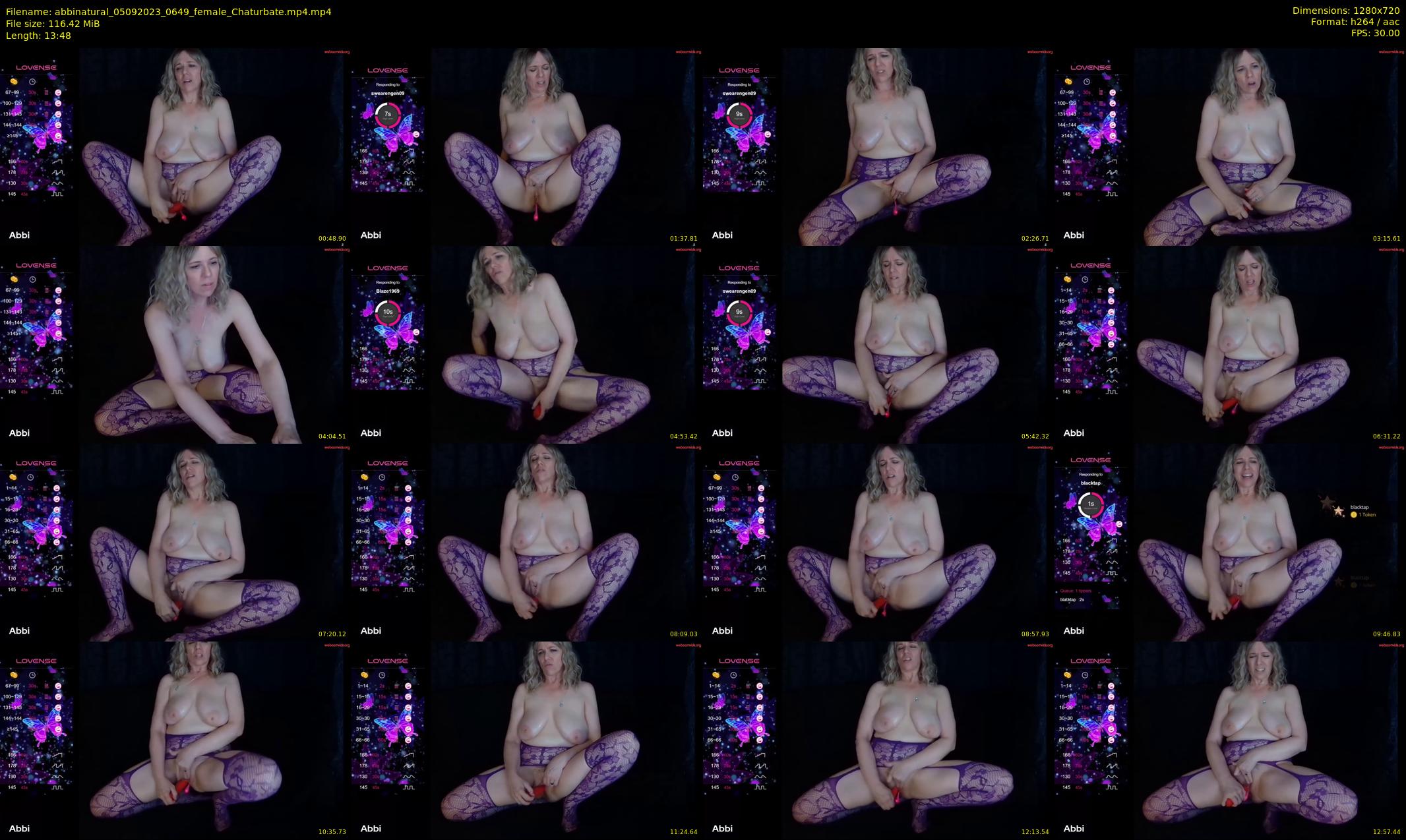 abbinatural — 14 minute Chaturbate female cam show recording, 720p, Sep 5, 2023