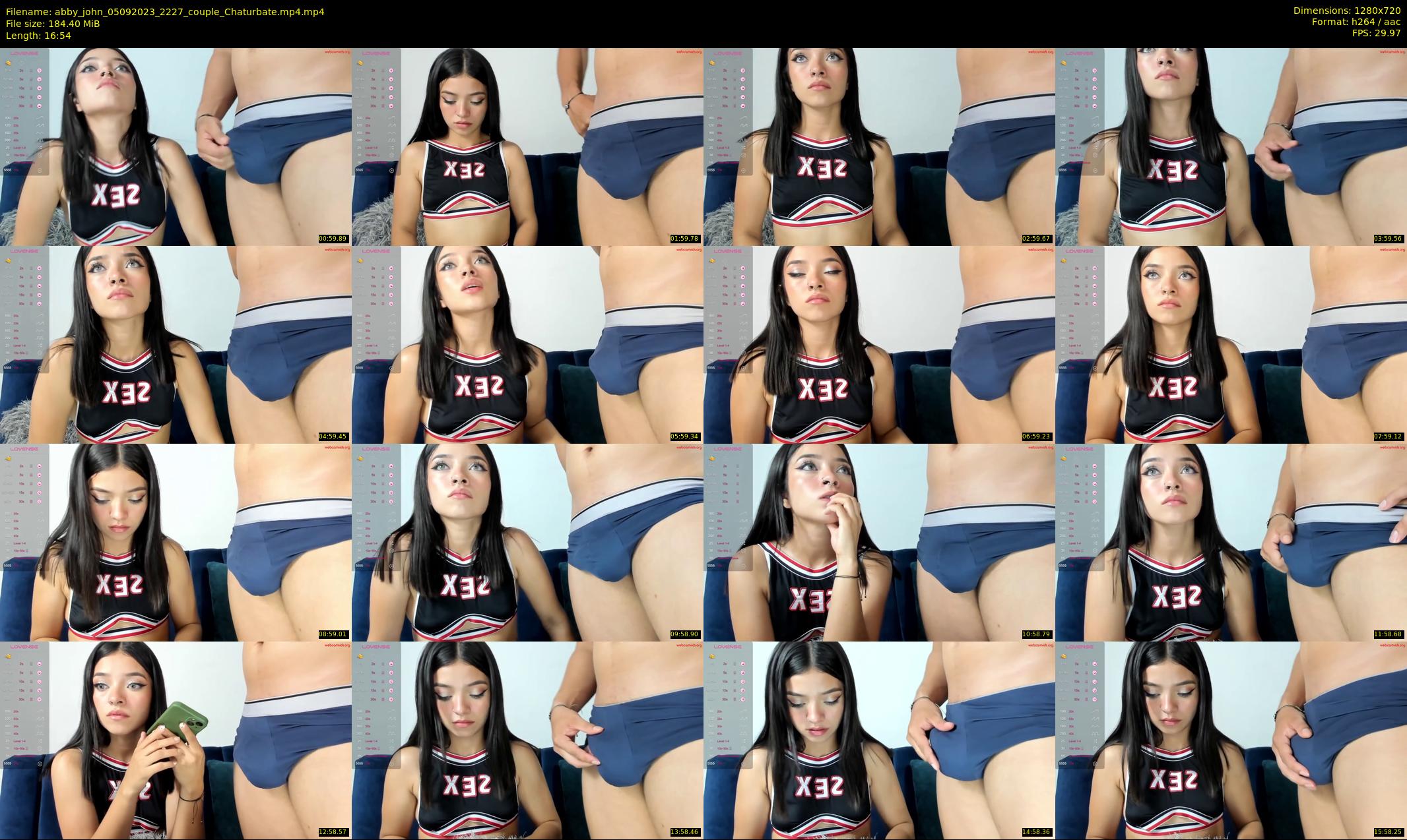 abby_john — 17 minute Chaturbate couple cam show recording, 720p, Sep 5, 2023