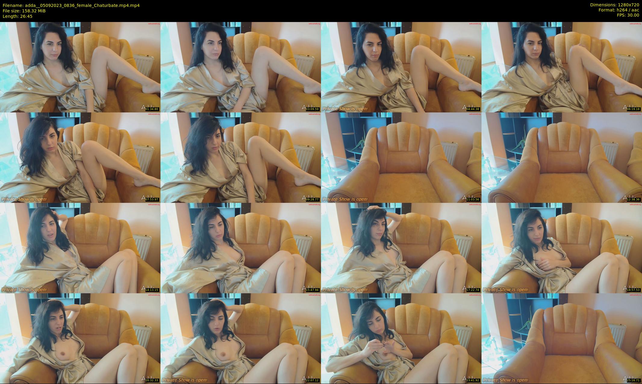 adda_ — 27 minute Chaturbate female cam show recording, 720p, Sep 5, 2023