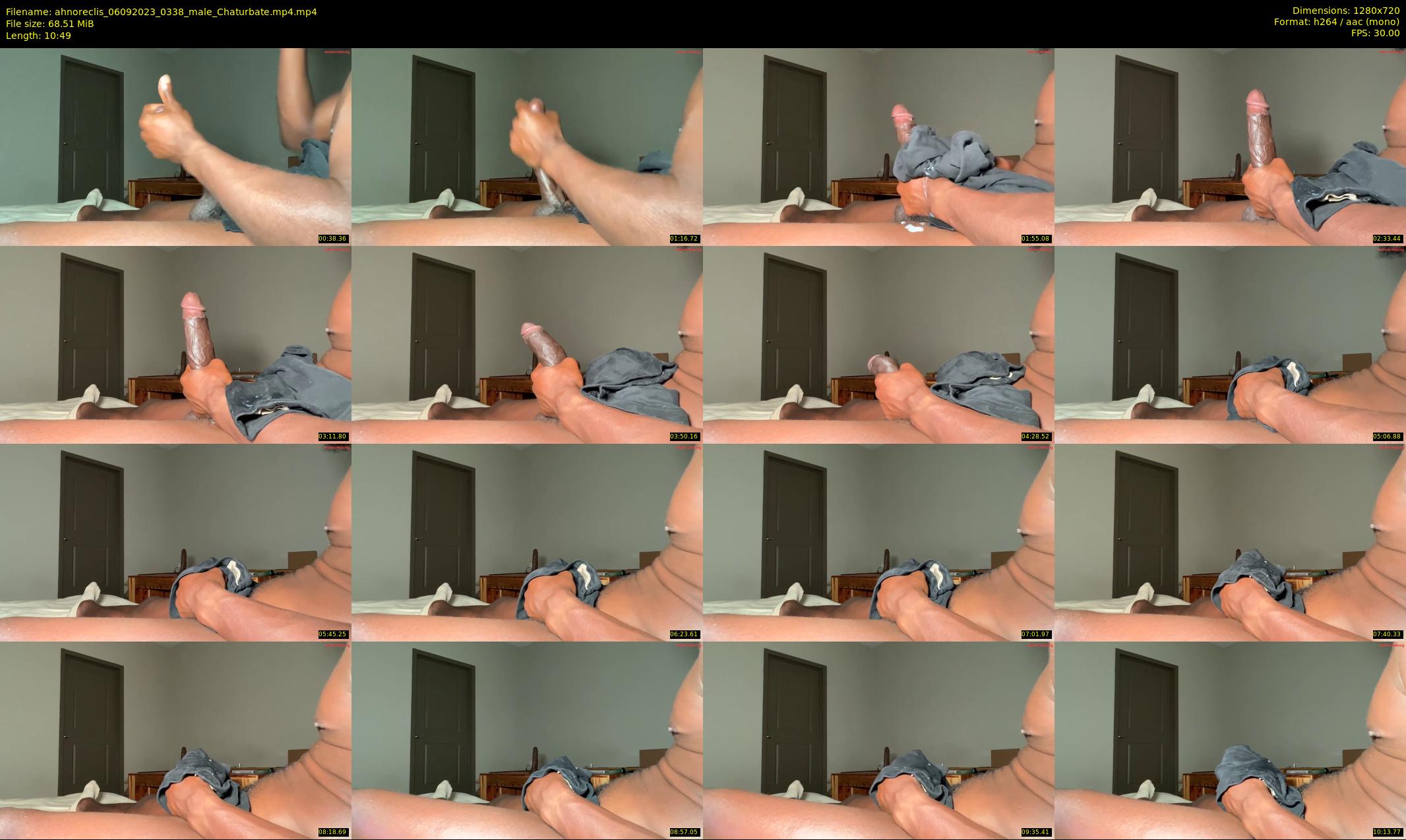 ahnoreclis — 11 minute Chaturbate male cam show recording, 720p, Sep 6, 2023
