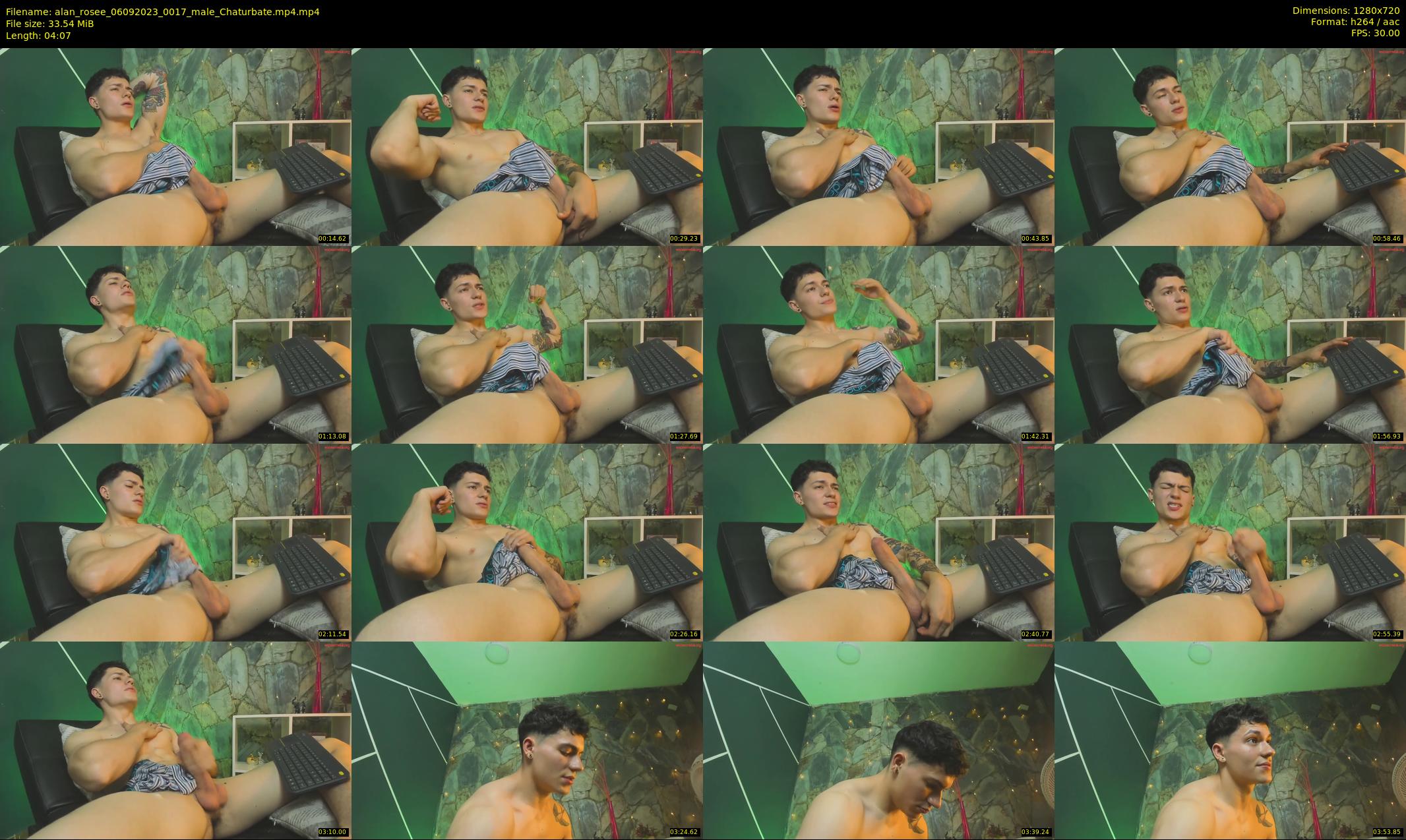 alan_rosee — 5 minute Chaturbate male cam show recording, 720p, Sep 6, 2023