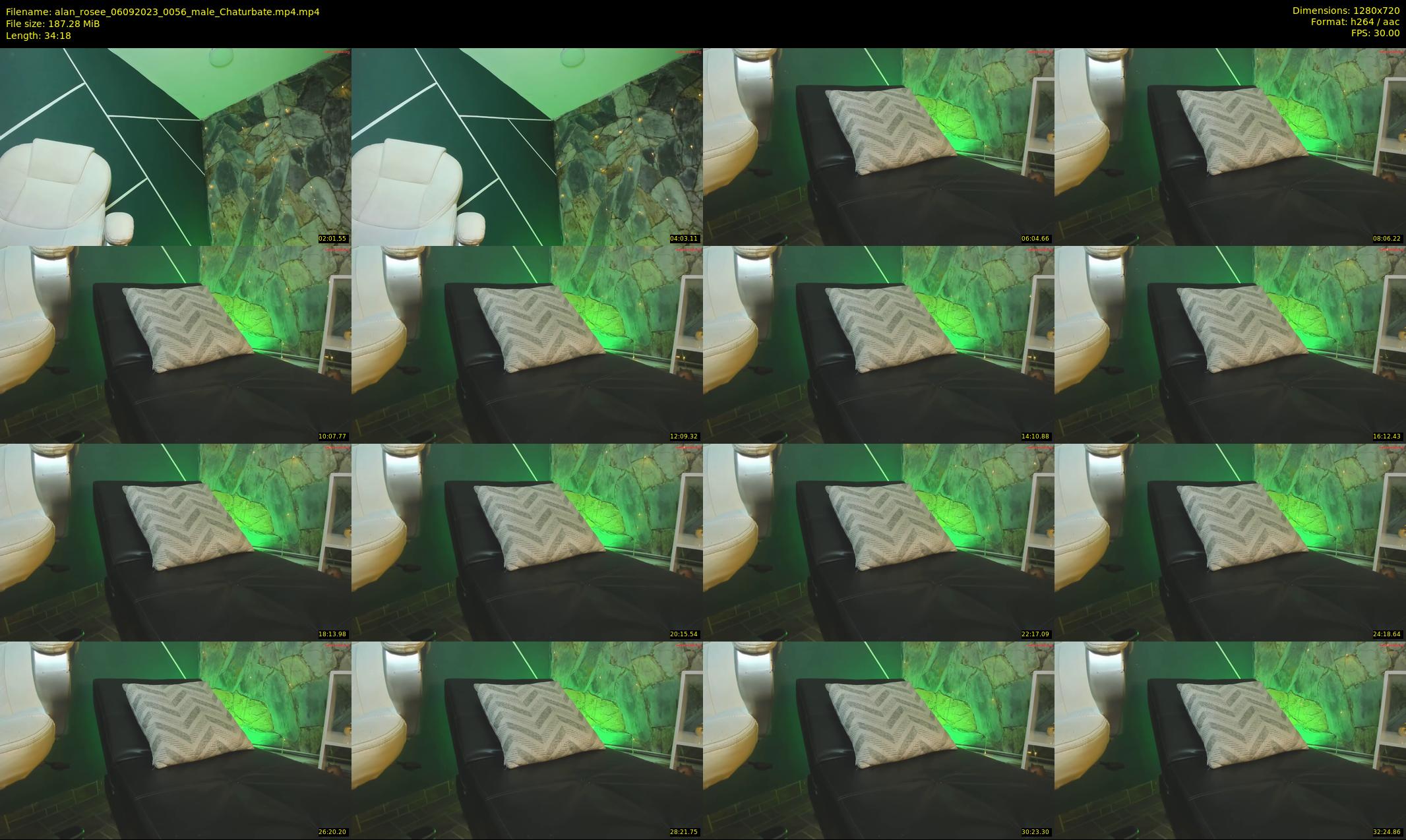 alan_rosee — 35 minute Chaturbate male cam show recording, 720p, Sep 6, 2023