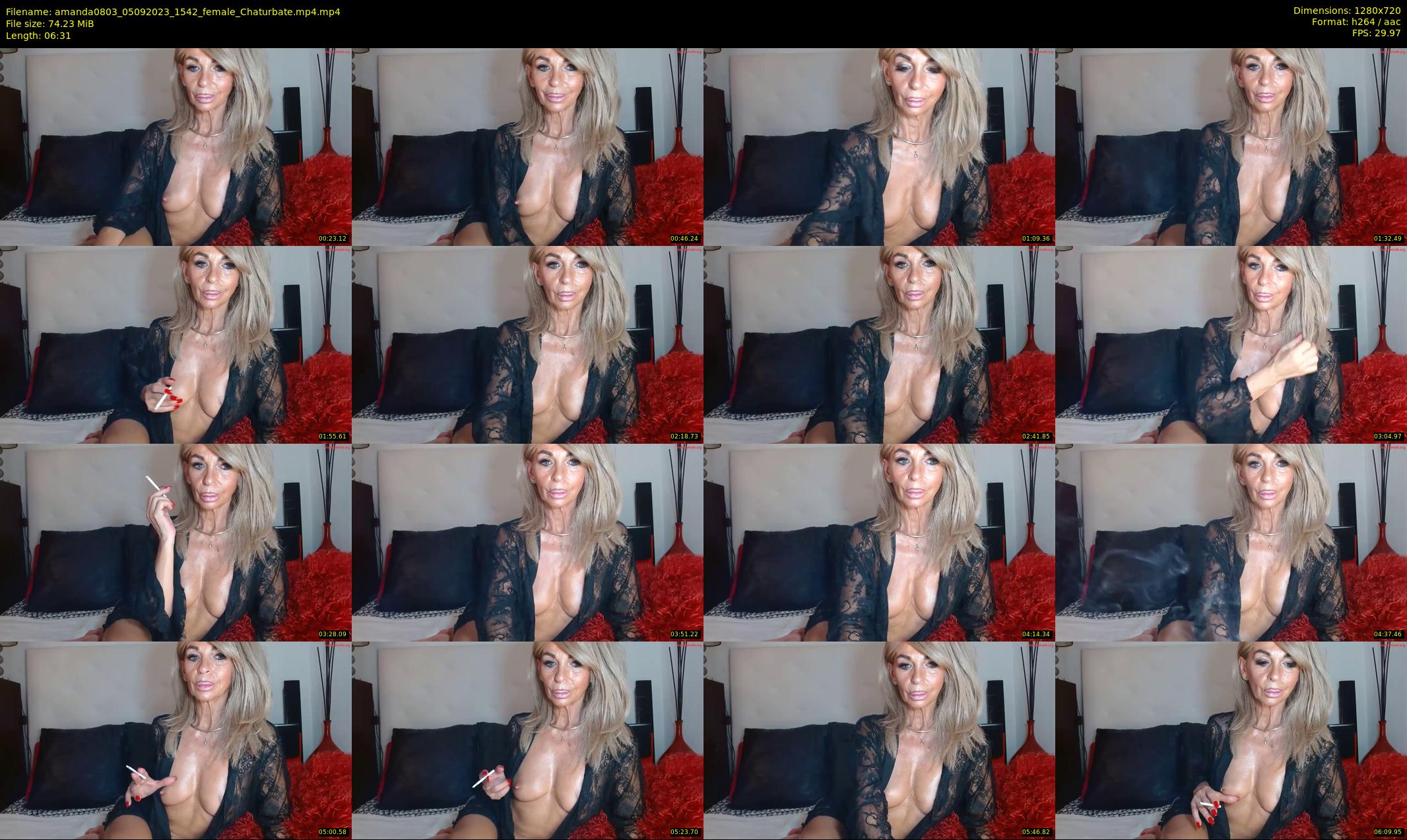 amanda0803 — 7 minute Chaturbate female cam show recording, 720p, Sep 5, 2023