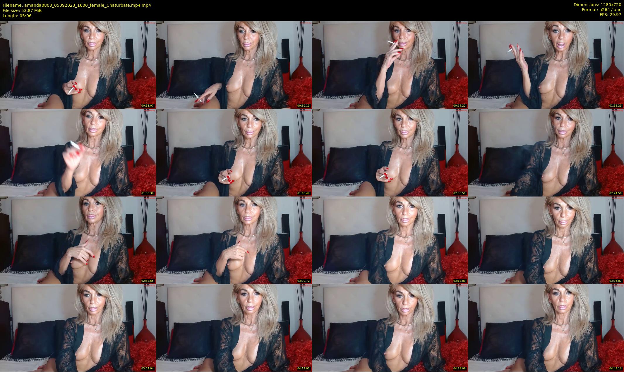amanda0803 — 6 minute Chaturbate female cam show recording, 720p, Sep 5, 2023