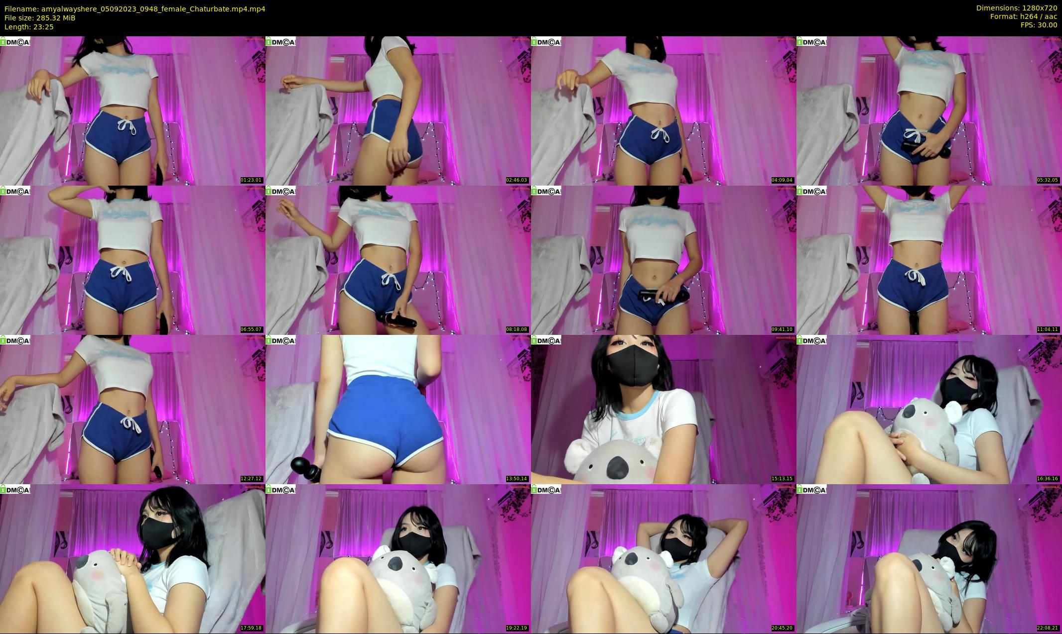 amyalwayshere — 24 minute Chaturbate female cam show recording, 720p, Sep 5, 2023