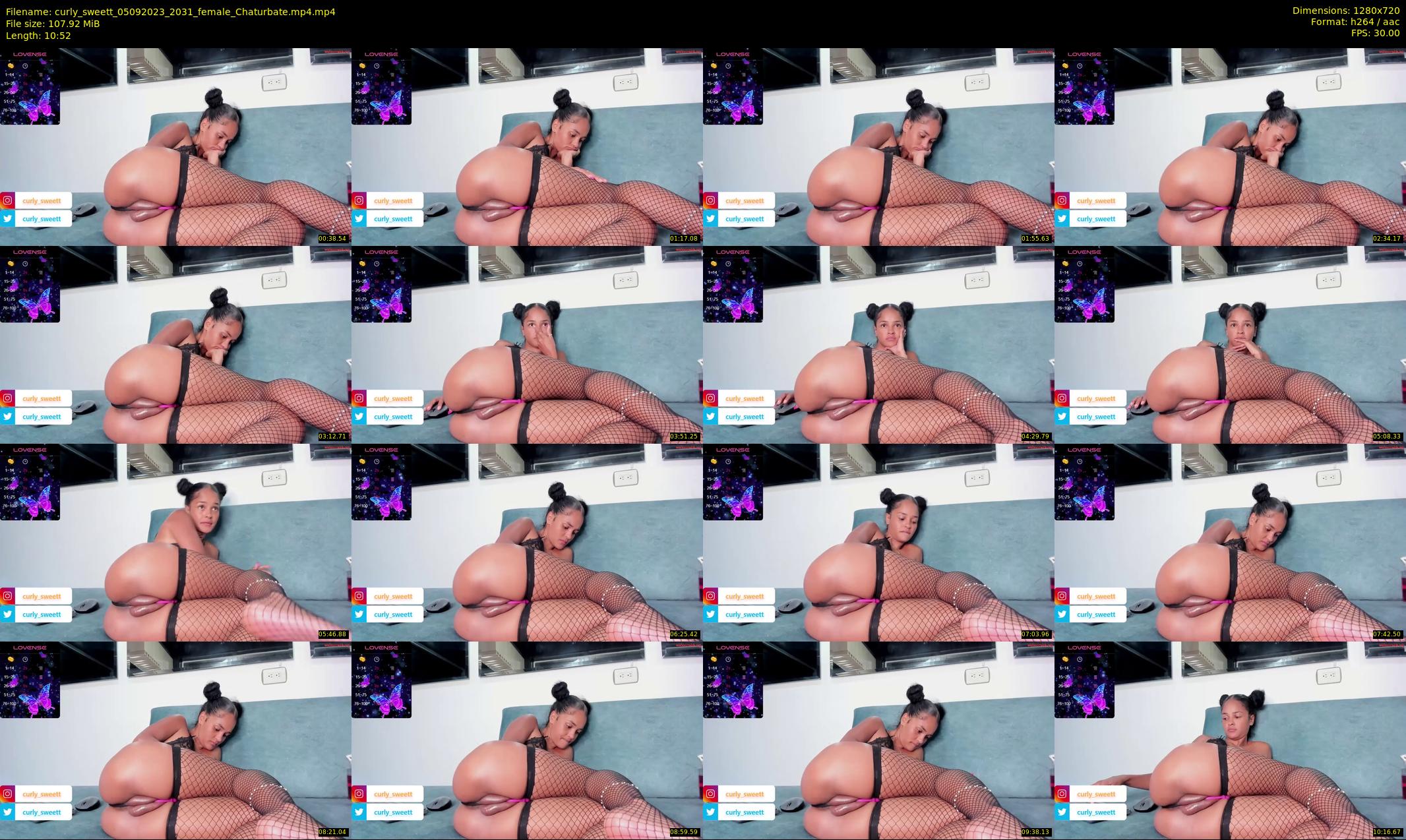 curly_sweett — 11 minute Chaturbate female cam show recording, 720p, Sep 5, 2023
