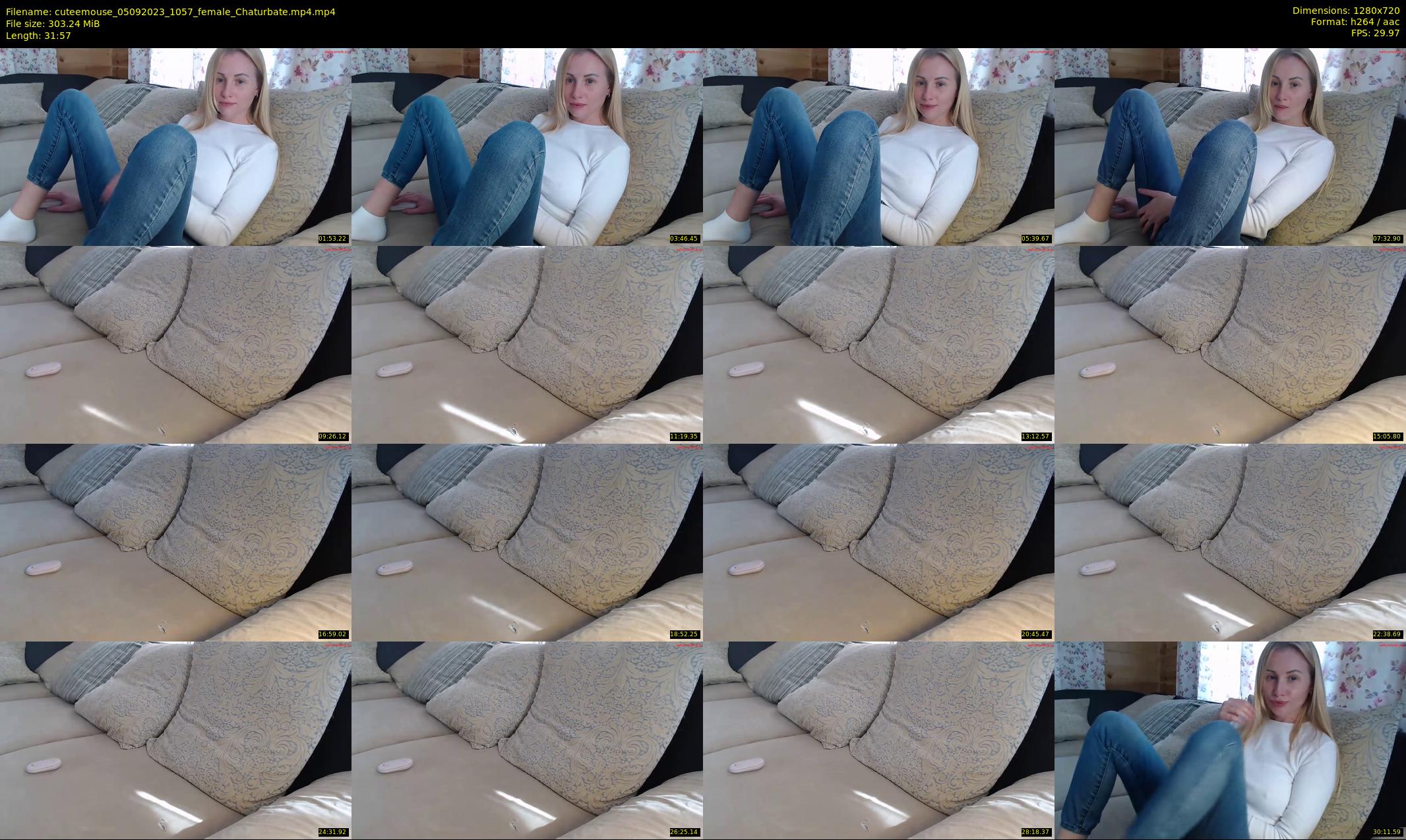 cuteemouse — 32 minute Chaturbate female cam show recording, 720p, Sep 5, 2023