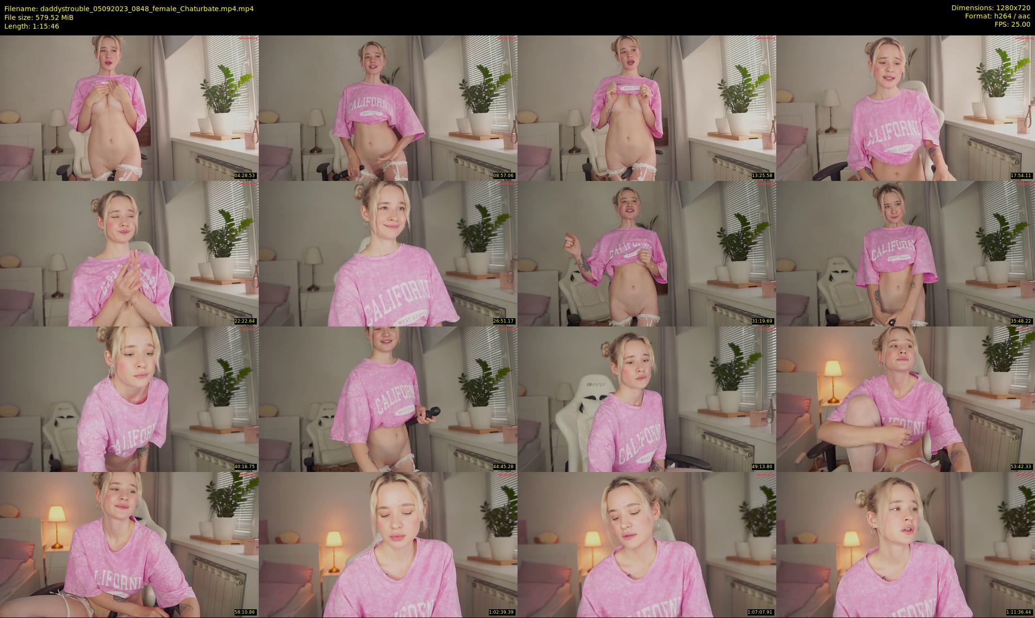 daddystrouble — 76 minute Chaturbate female cam show recording, 720p, Sep 5, 2023