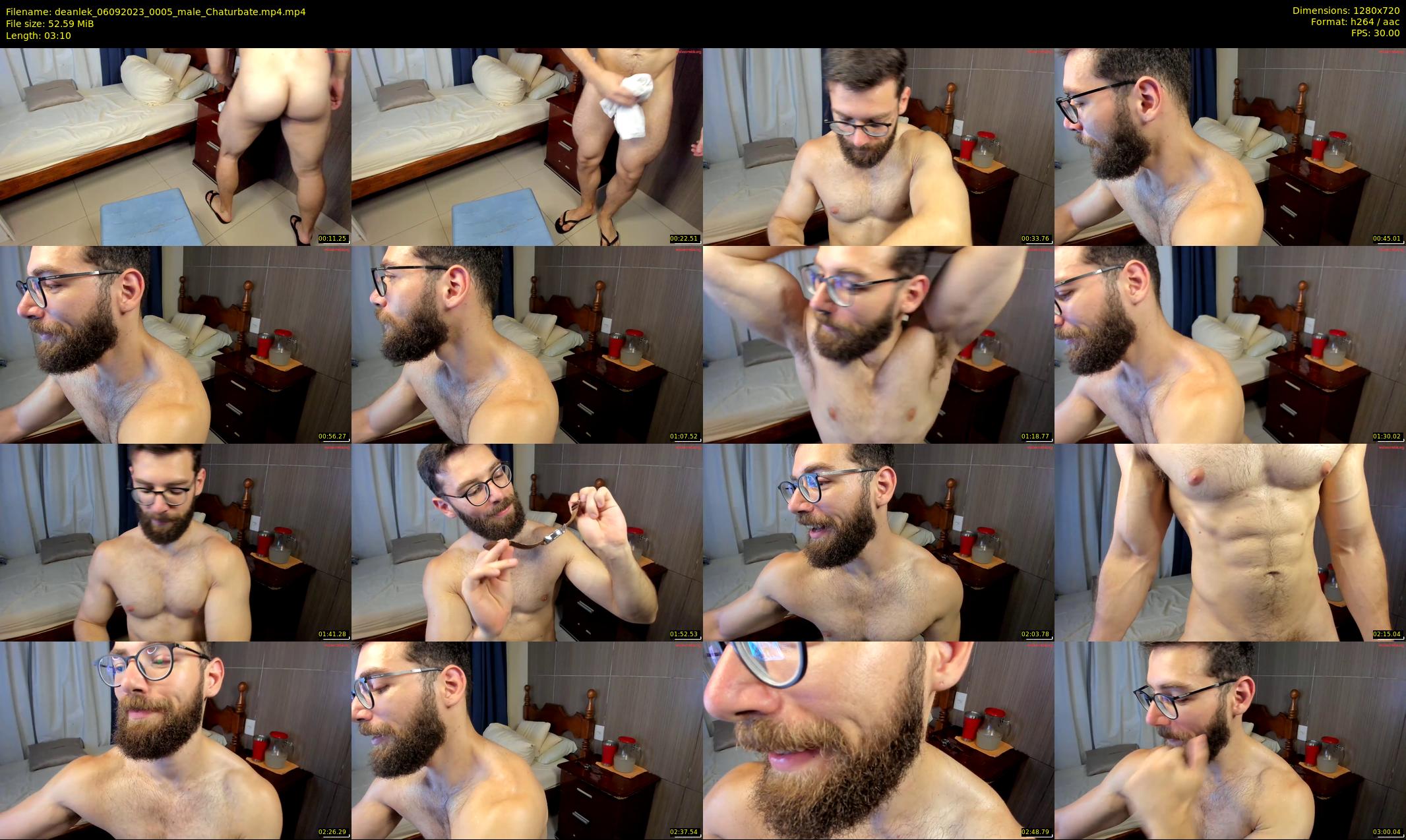deanlek — 4 minute Chaturbate male cam show recording, 720p, Sep 6, 2023