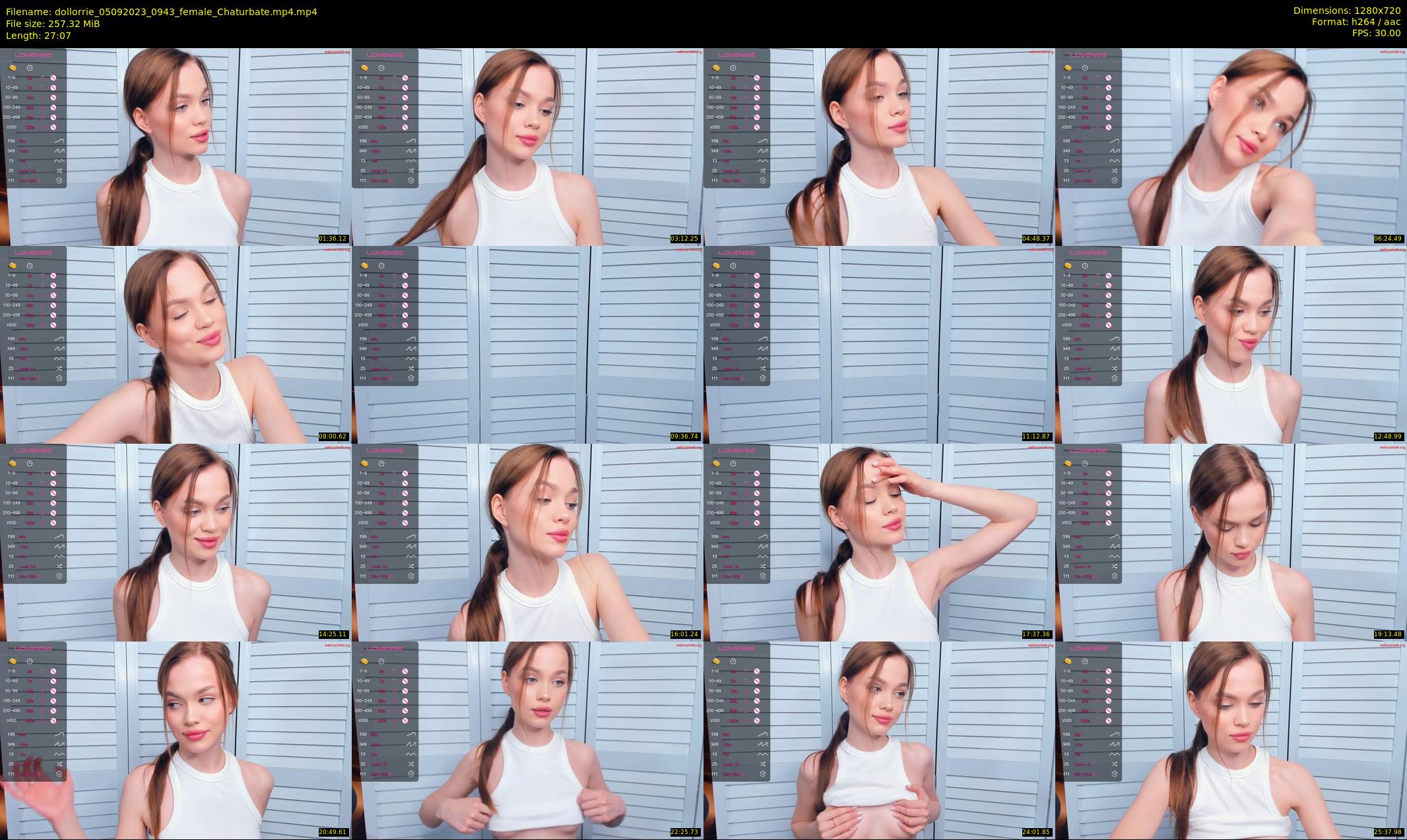 dollorrie — 28 minute Chaturbate couple cam show recording, 720p, Sep 5, 2023