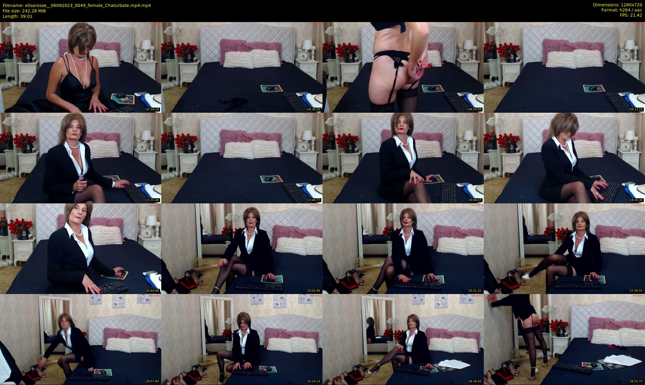 elisarosse_ — 40 minute Chaturbate female cam show recording, 720p, Sep 6, 2023
