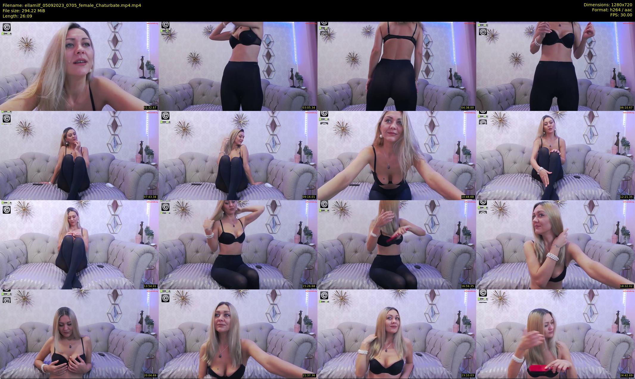 ellamilf — 27 minute Chaturbate female cam show recording, 720p, Sep 5, 2023