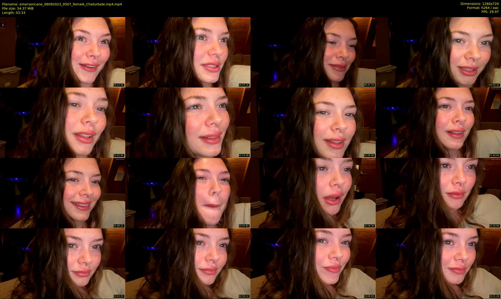 emersoncane — 4 minute Chaturbate female cam show recording, 720p, Sep 6, 2023
