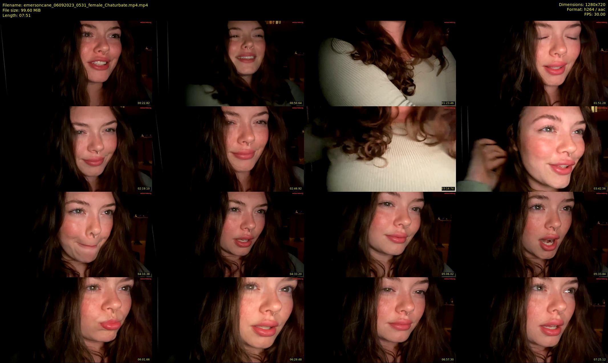 emersoncane — 8 minute Chaturbate female cam show recording, 720p, Sep 6, 2023