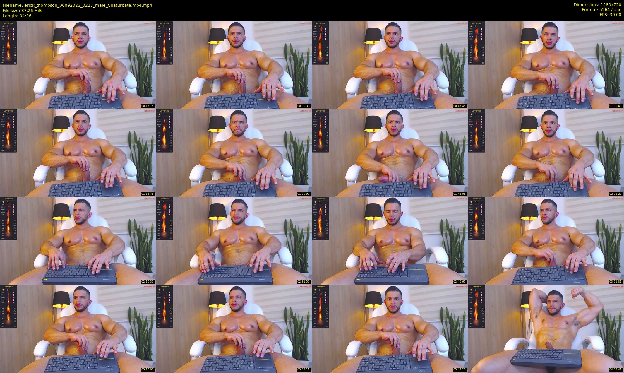 erick_thompson — 5 minute Chaturbate male cam show recording, 720p, Sep 6, 2023
