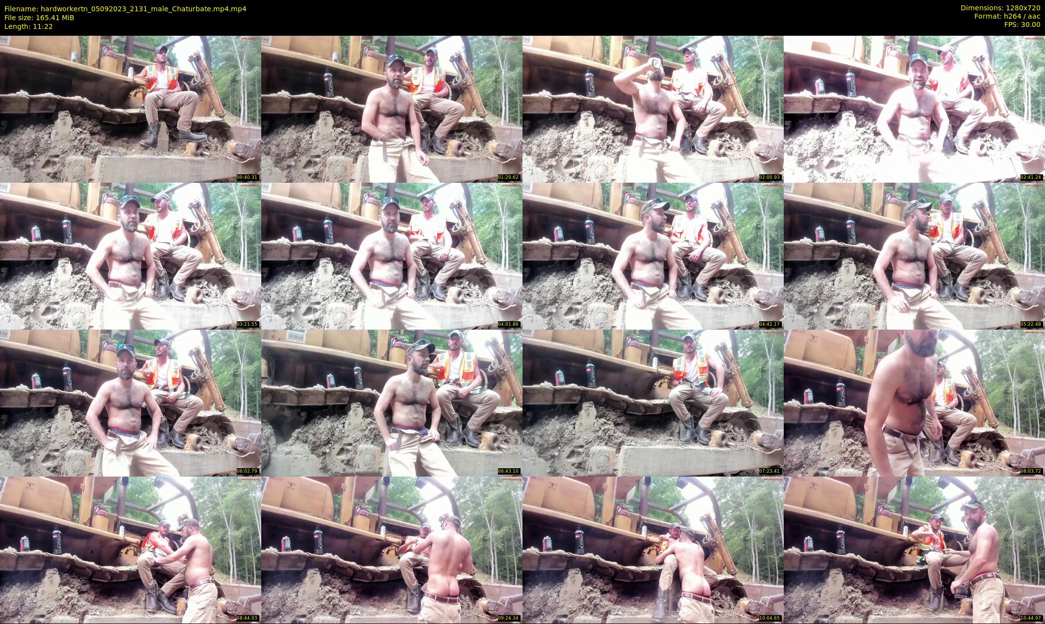 hardworkertn — 12 minute Chaturbate male cam show recording, 720p, Sep 5, 2023