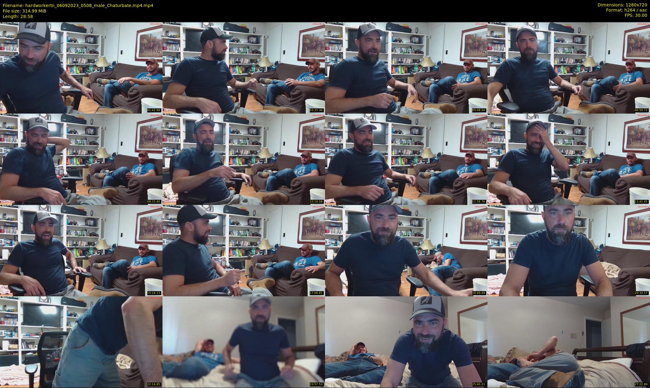 hardworkertn — 29 minute Chaturbate male cam show recording, 720p, Sep 6, 2023