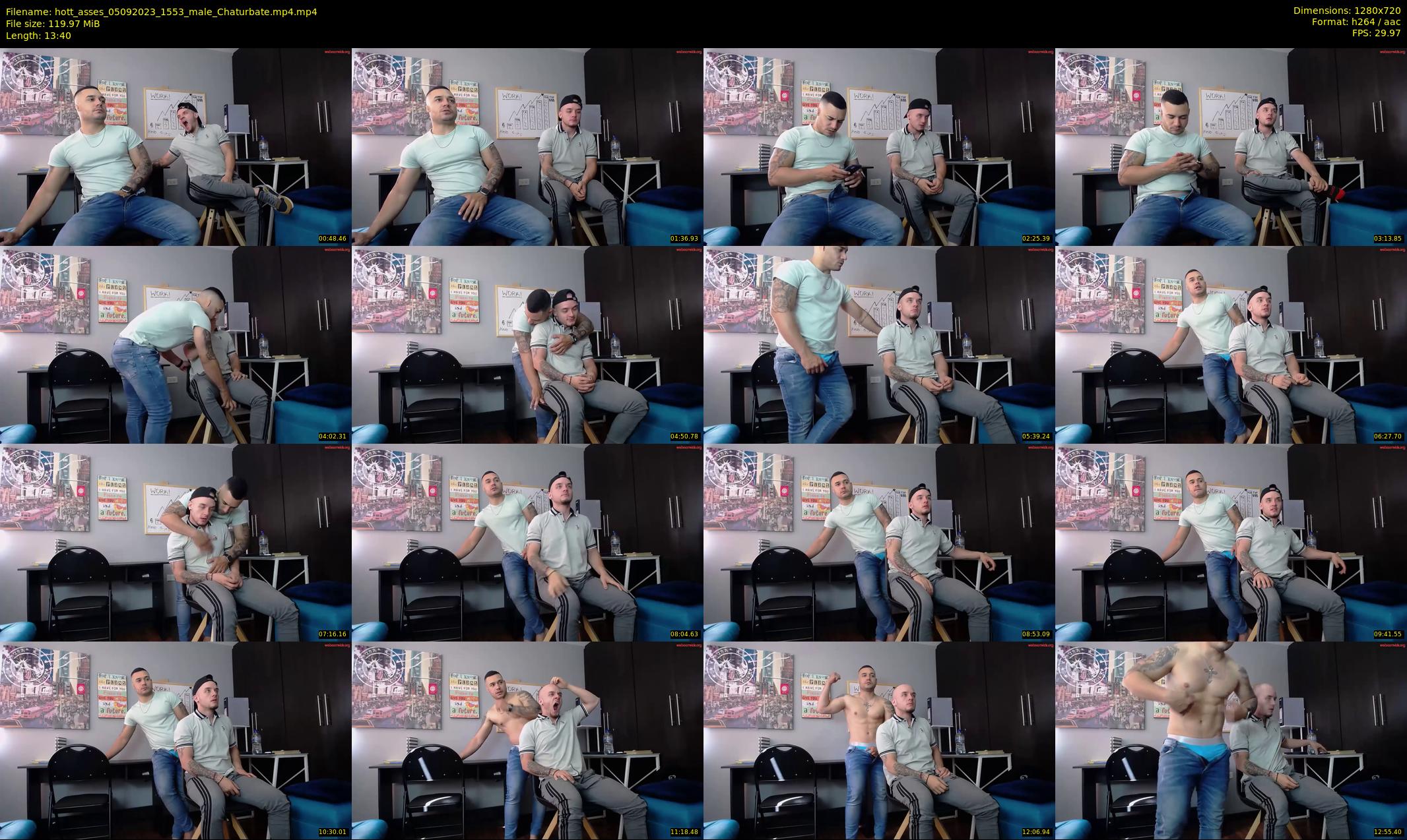 hott_asses — 14 minute Chaturbate male cam show recording, 720p, Sep 5, 2023