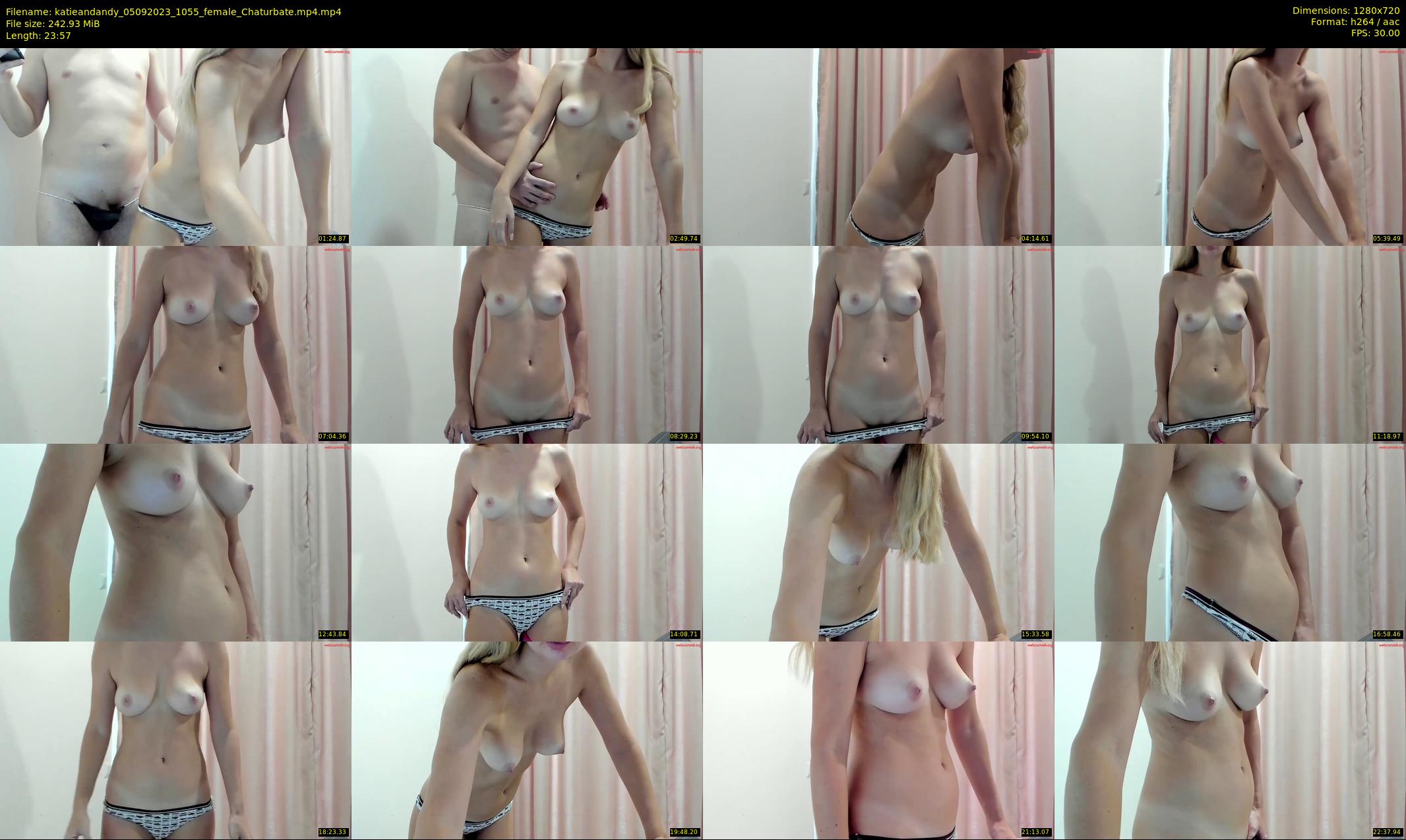 katieandandy — 24 minute Chaturbate female cam show recording, 720p, Sep 5, 2023