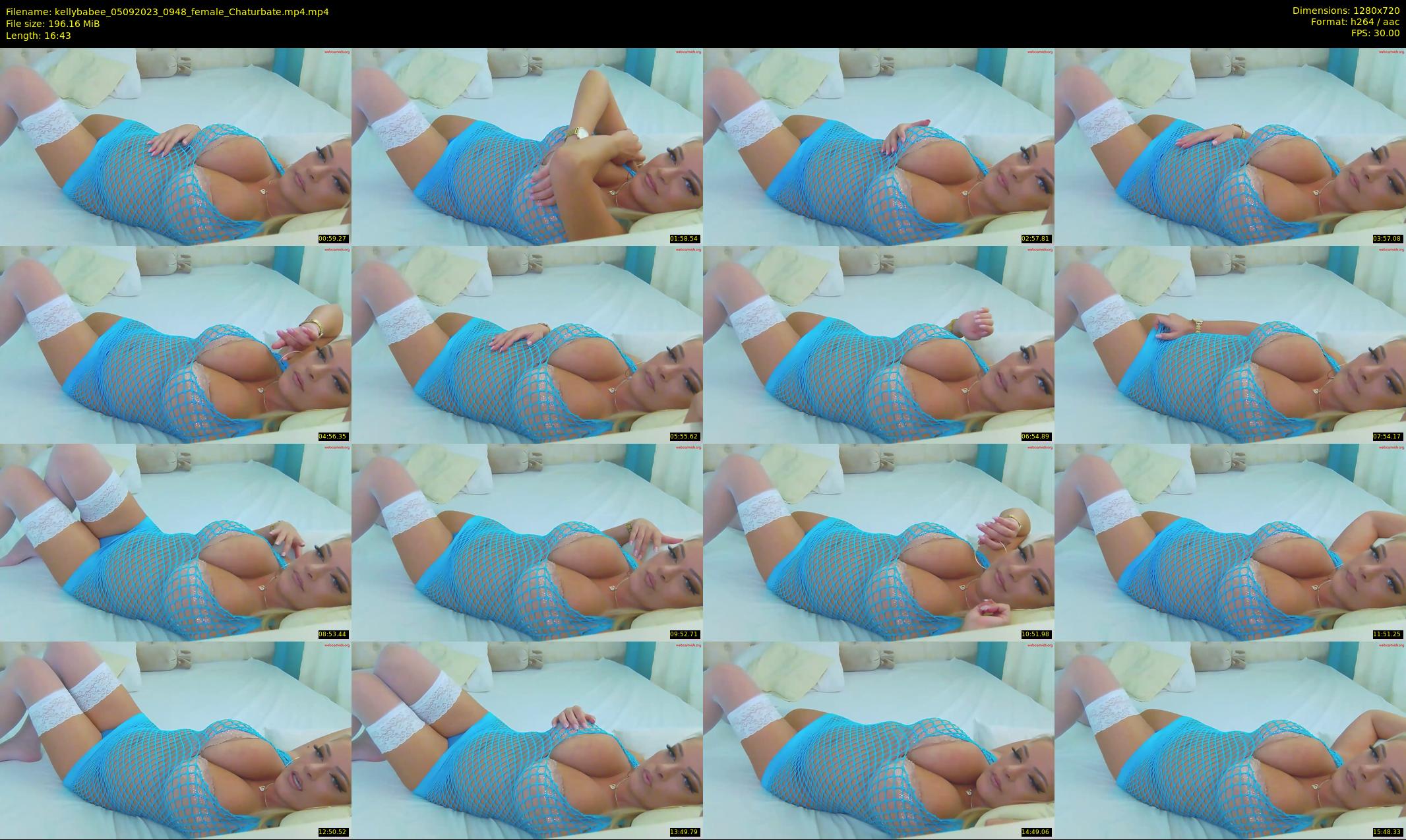 kellybabee — 17 minute Chaturbate female cam show recording, 720p, Sep 5, 2023