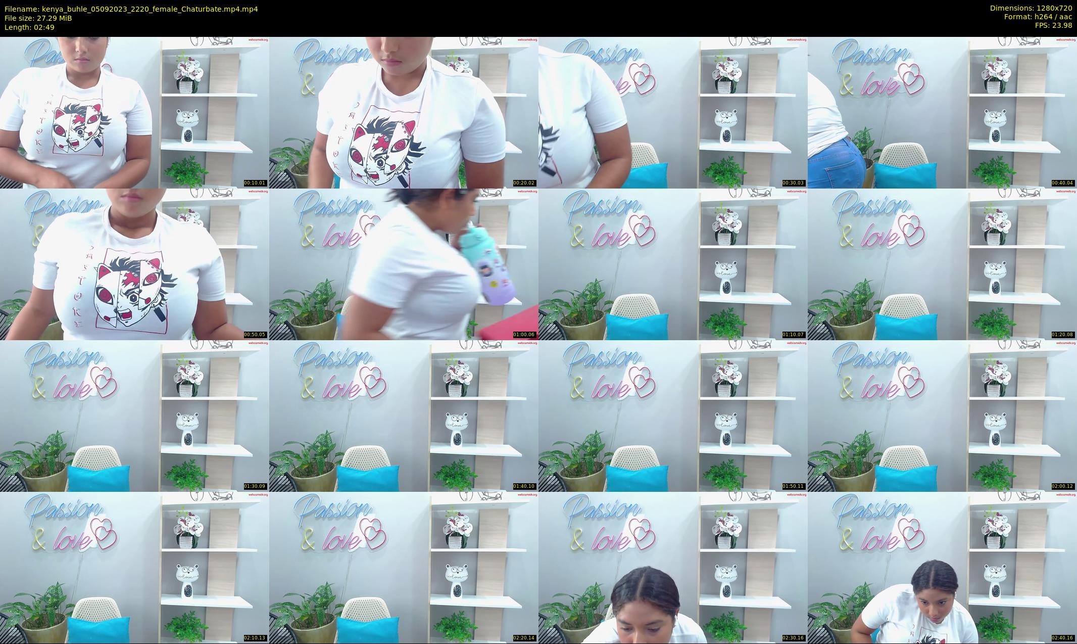 kenya_buhle — 3 minute Chaturbate female cam show recording, 720p, Sep 5, 2023
