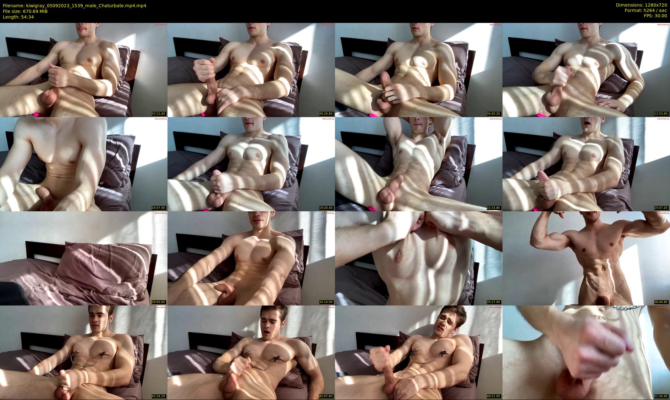 kiwigray — 55 minute Chaturbate male cam show recording, 720p, Sep 5, 2023