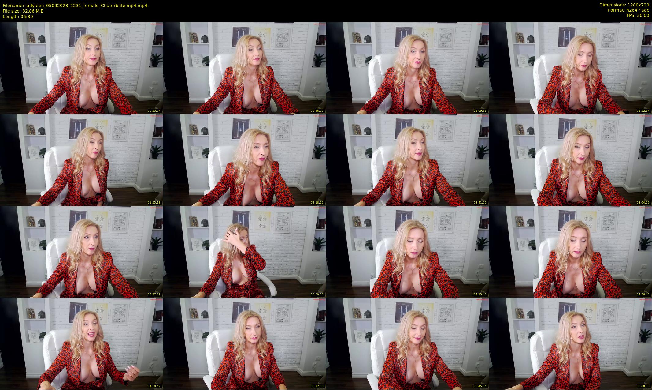 ladyleea — 7 minute Chaturbate female cam show recording, 720p, Sep 5, 2023