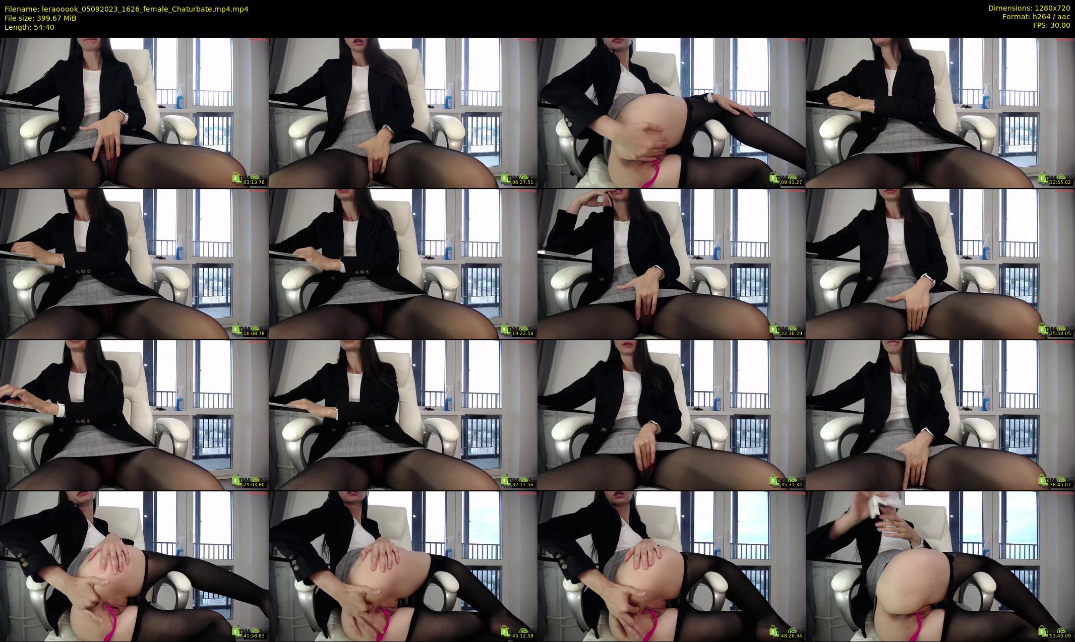 leraooook — 55 minute Chaturbate female cam show recording, 720p, Sep 5, 2023