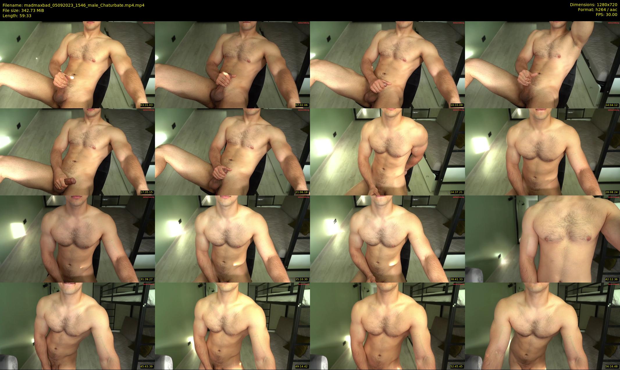madmaxbad — 60 minute Chaturbate male cam show recording, 720p, Sep 5, 2023