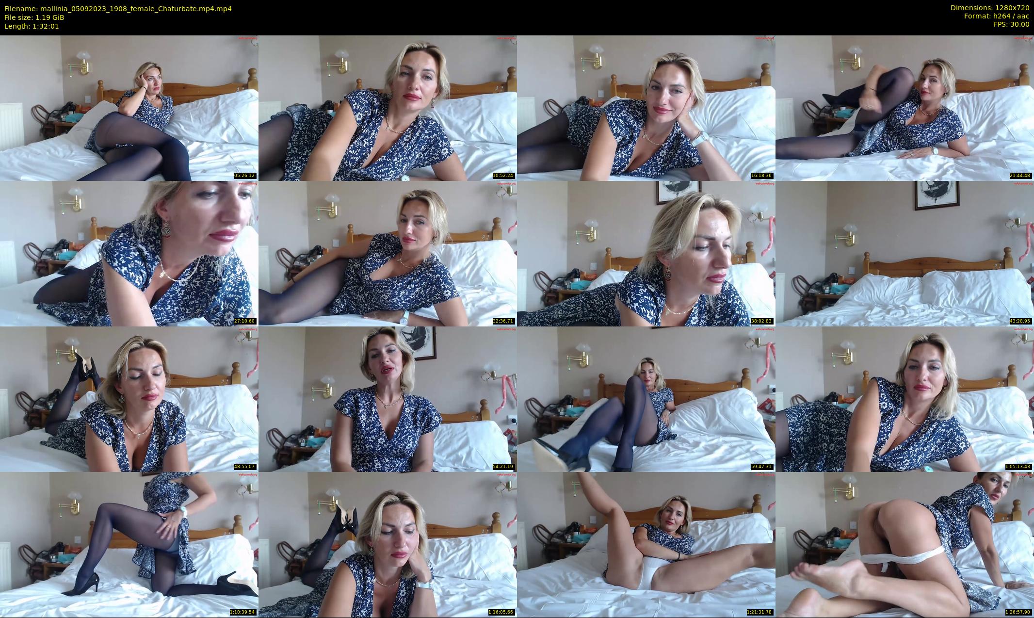 mallinia — 93 minute Chaturbate female cam show recording, 720p, Sep 5, 2023