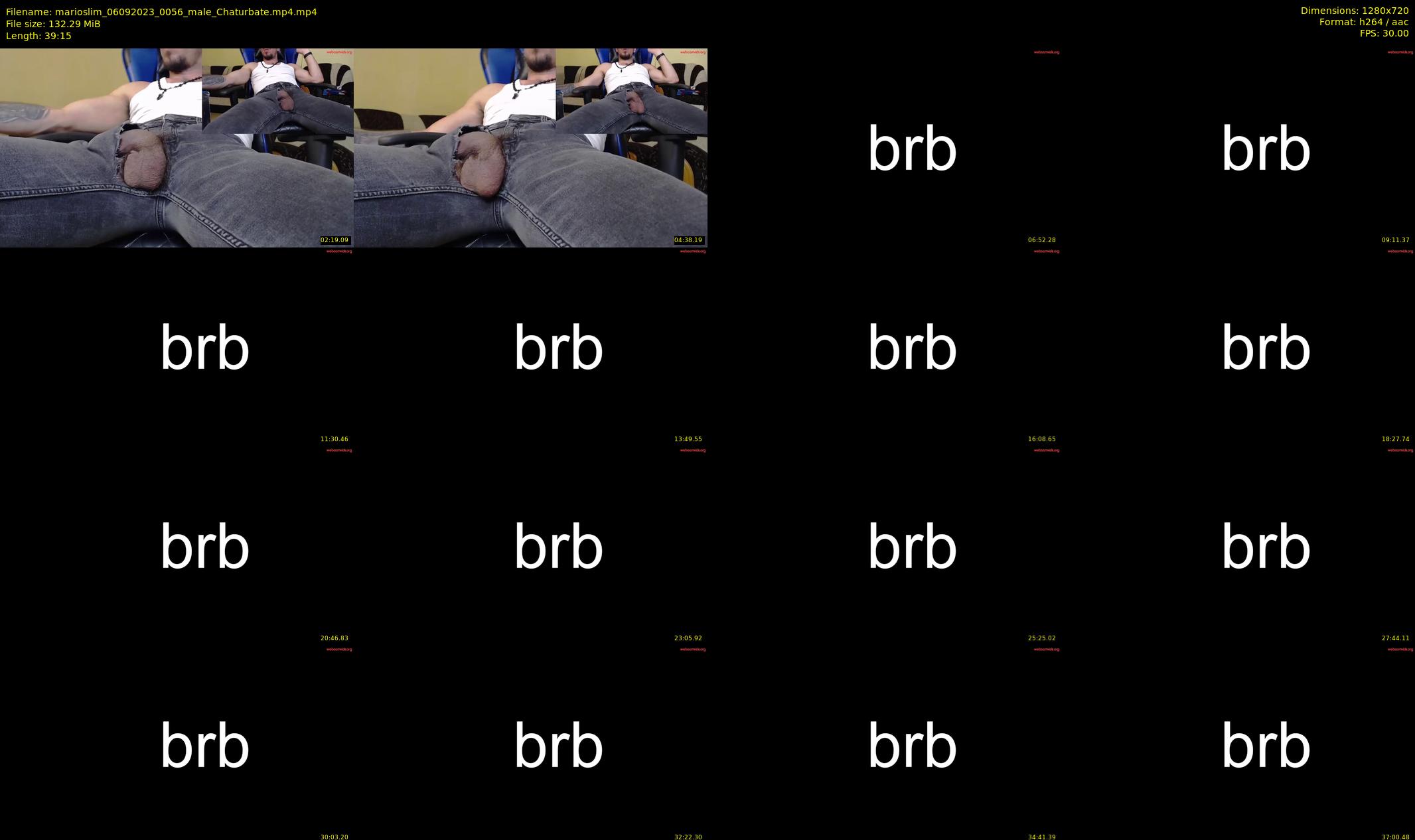 marioslim — 40 minute Chaturbate male cam show recording, 720p, Sep 6, 2023