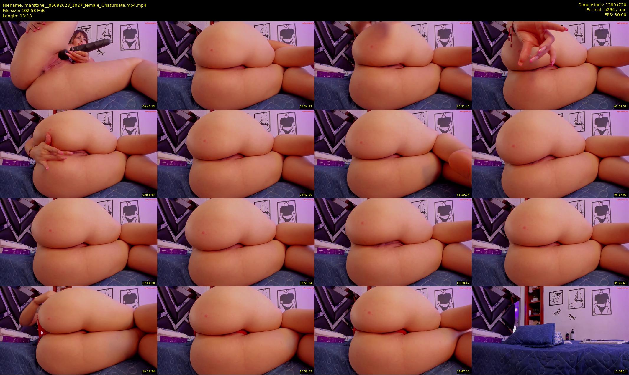 marstone_ — 14 minute Chaturbate female cam show recording, 720p, Sep 5, 2023